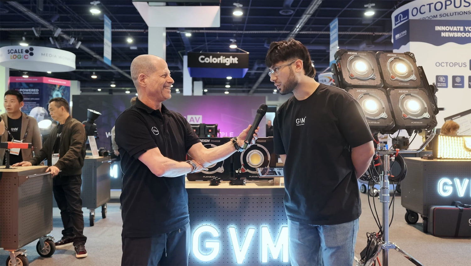 GVM Reign FH400 Introduced – Flat, Lightweight COB Light - JIAN CHENG TECHNOLOGY INC.