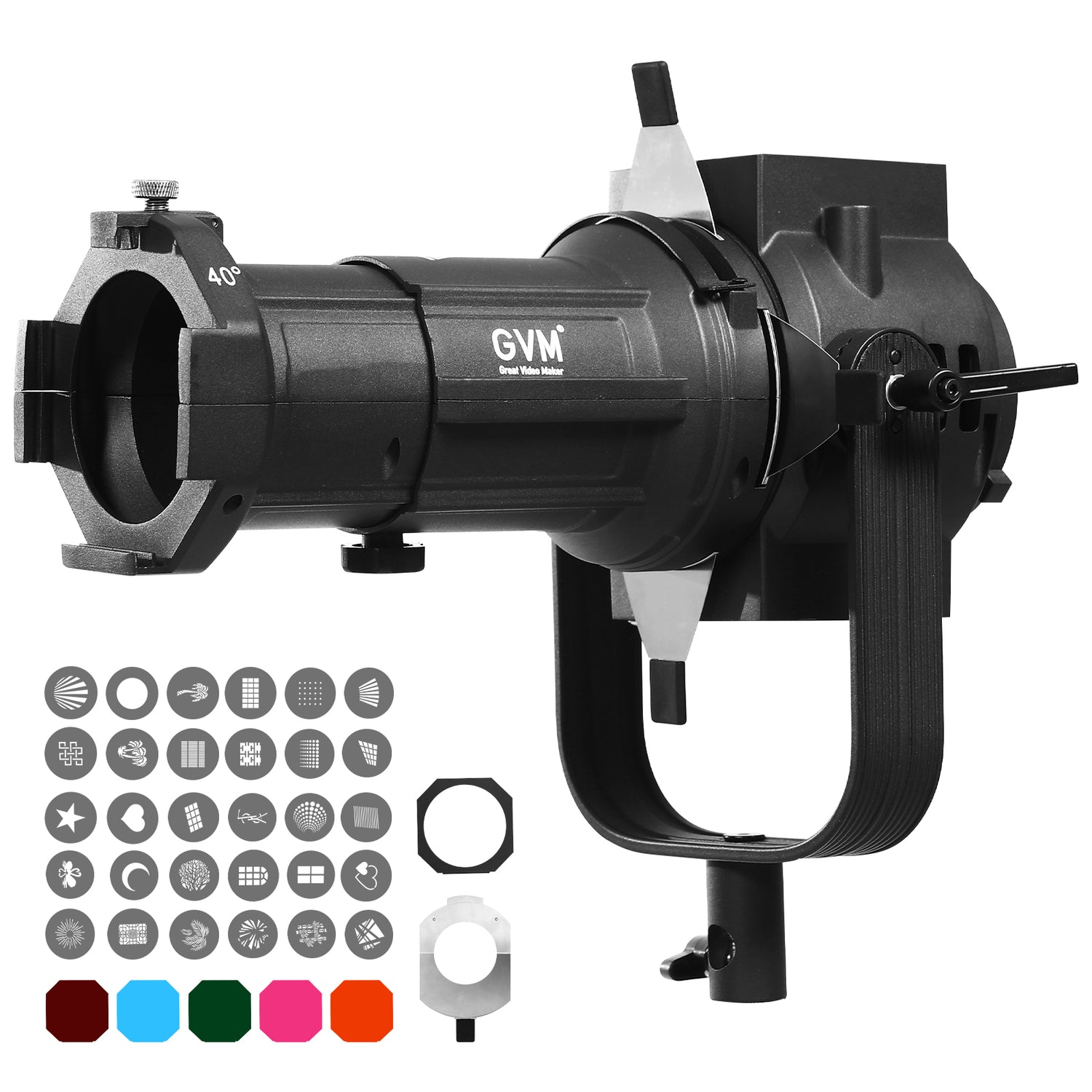 GVM PJ-L40 Spot lens For Power 650W or less Monolight
