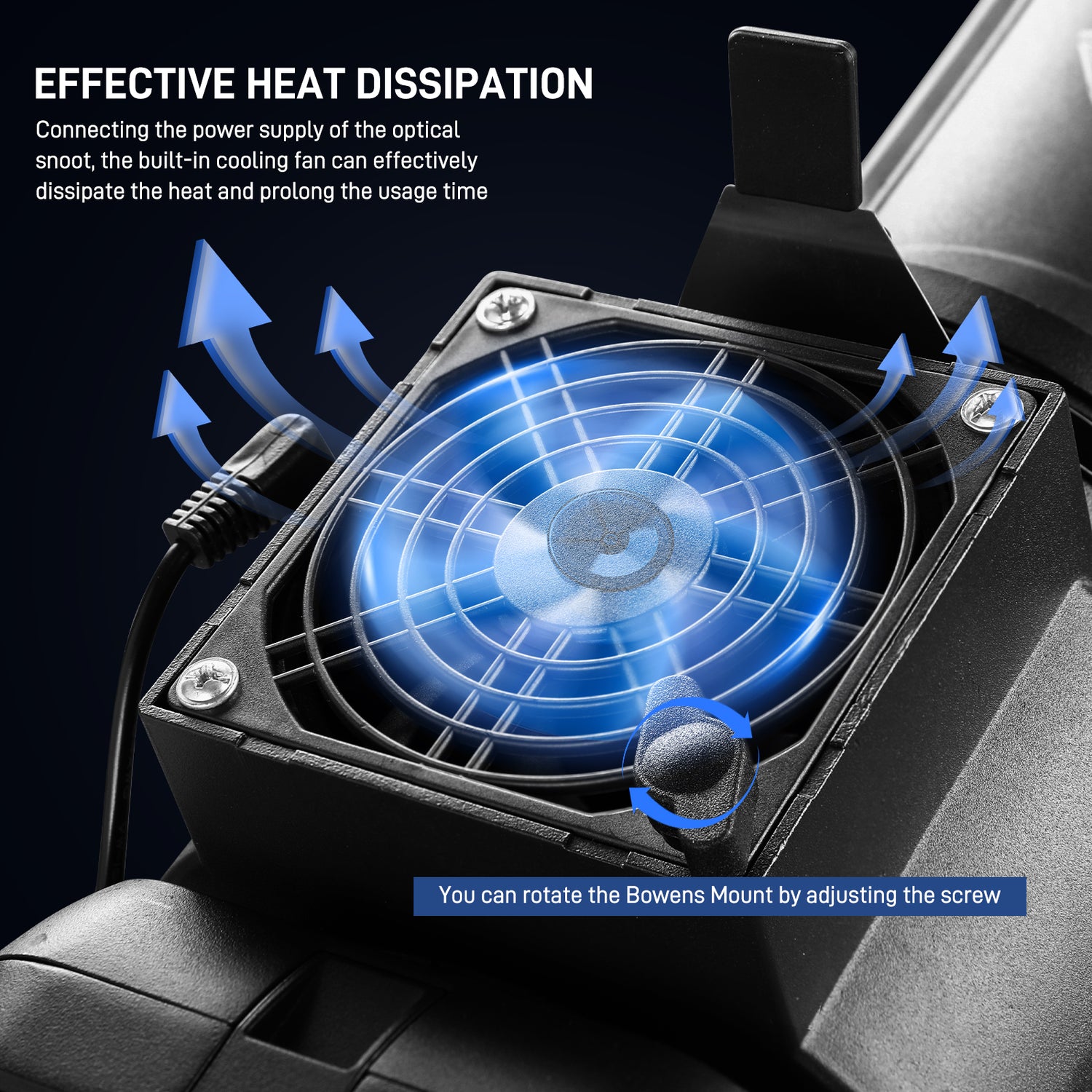 GVM PJ-L40 Spot lens For Power 650W or less Monolight