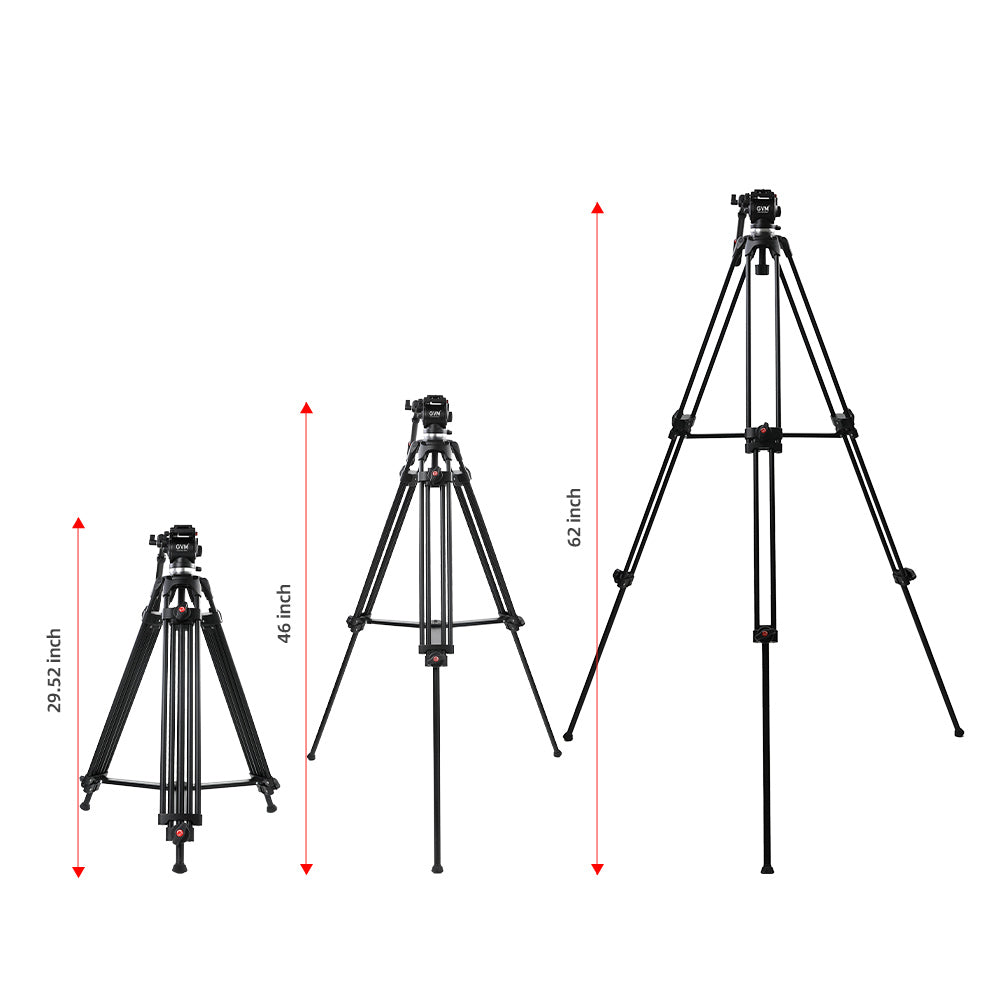 GVM-S160 Tripod for Hydraulic Fluid head