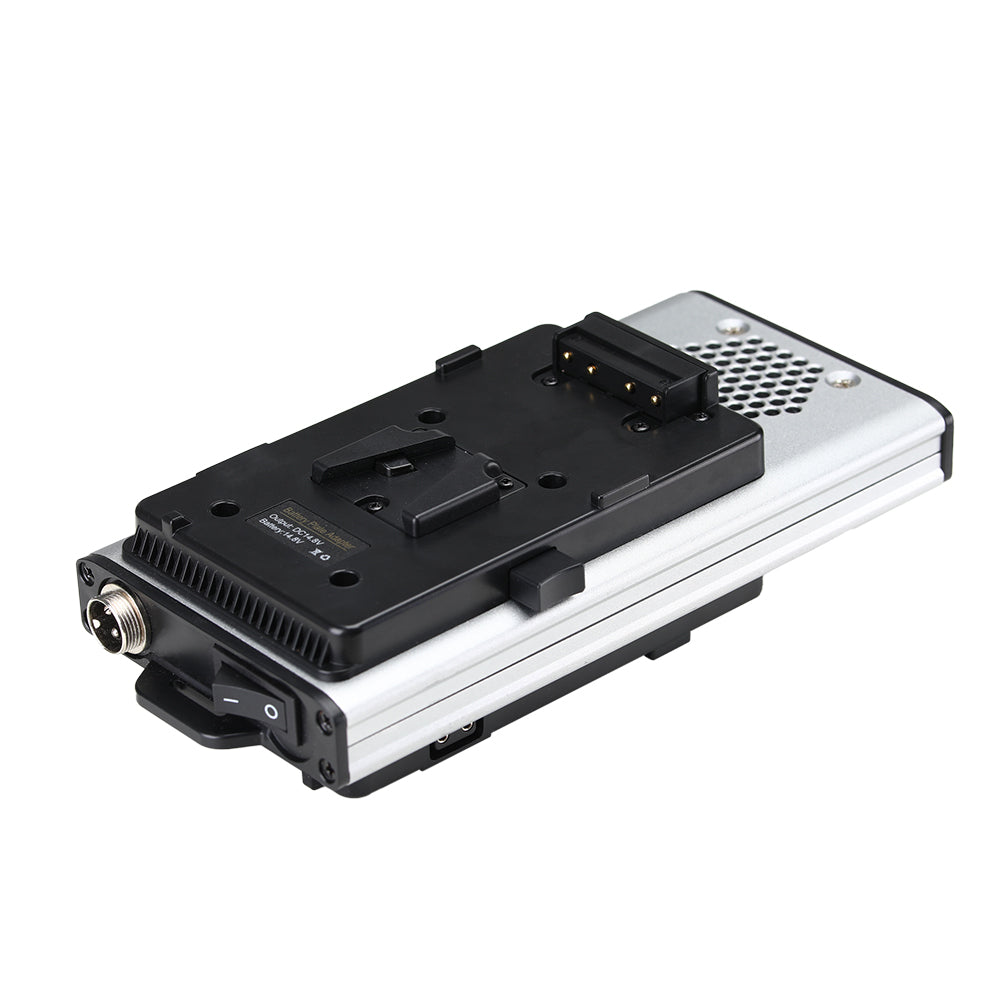 GVM V-Mount Battery Plate Adapter for SD300D PRO-SD300B and PRO-SD300C LED Lights