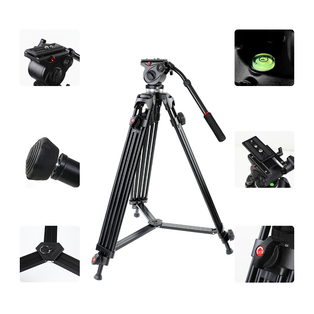 GVM-S160 Tripod for Hydraulic Fluid head