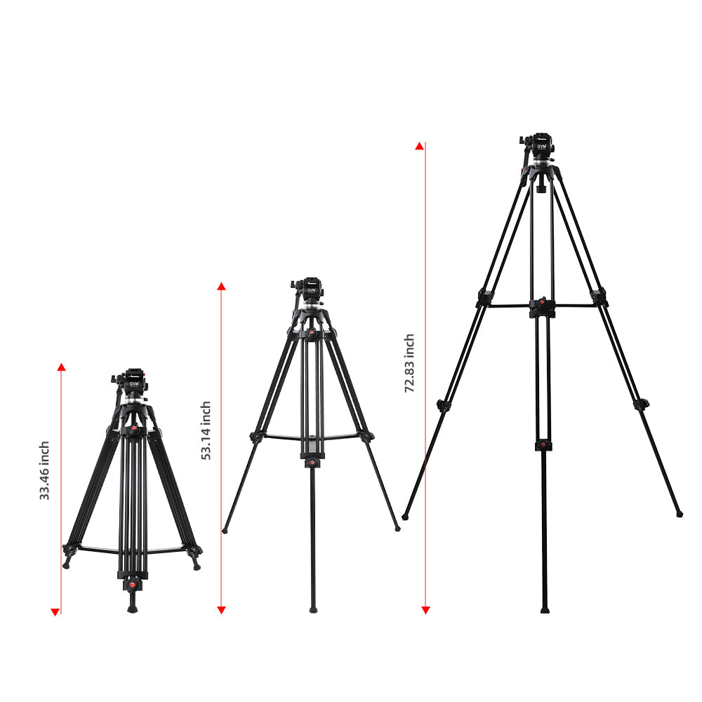GVM-S185 Tripod for Hydraulic Fluid head