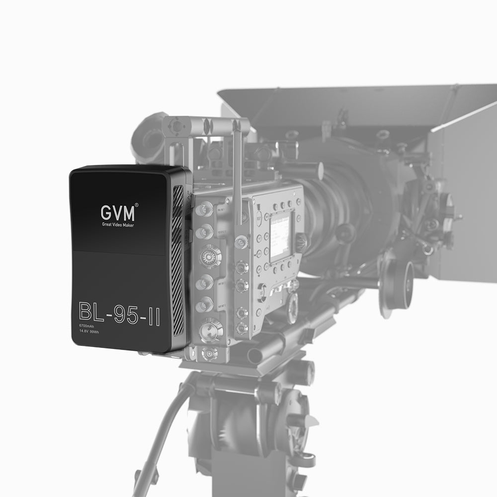 95wh/160wh V - mount Rechargeable Battery for GVM - SD600D/SD600D - Ⅱ/PRO SD400B/SD500B/SD650B - GVM