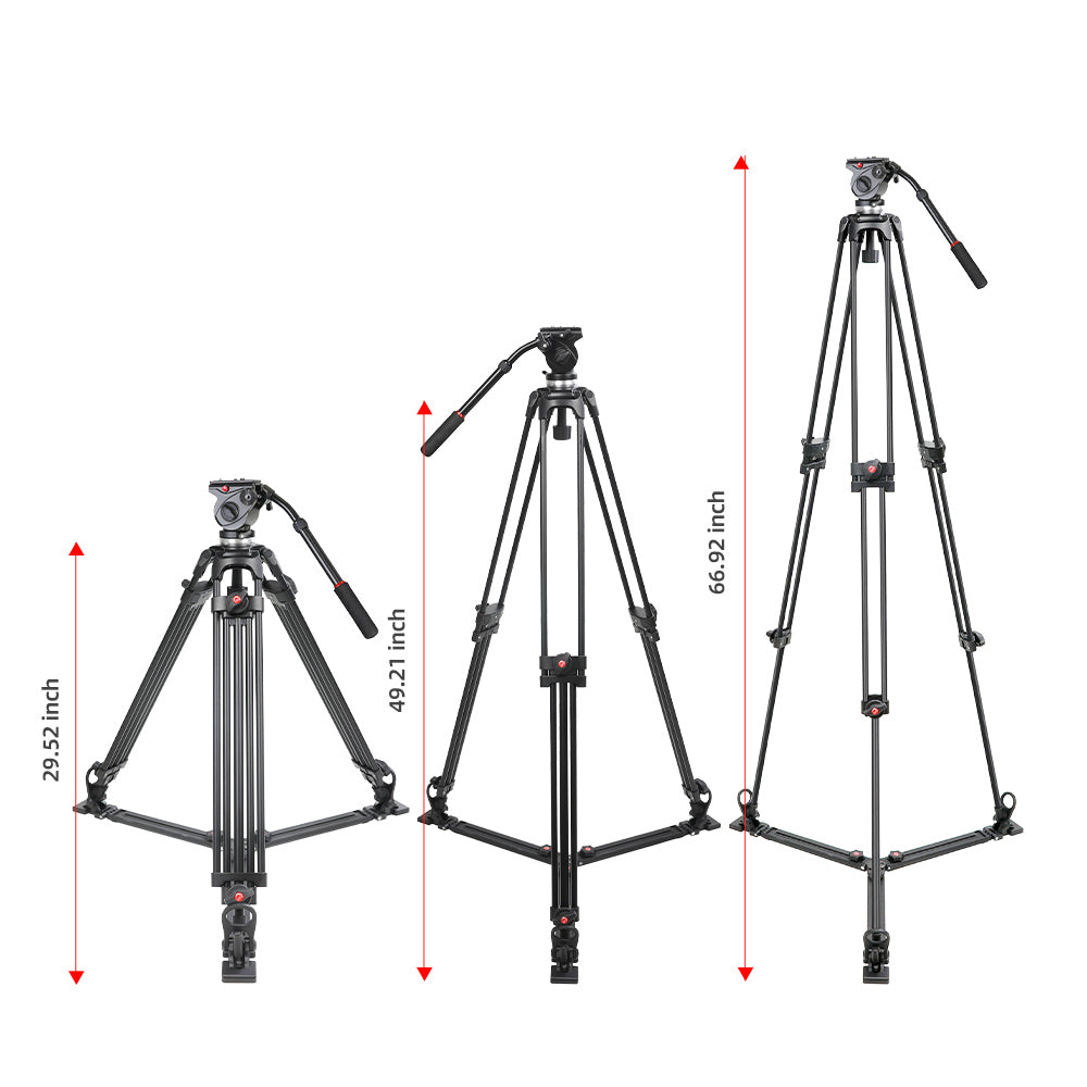 GVM-S170 Tripod for Hydraulic Fluid head