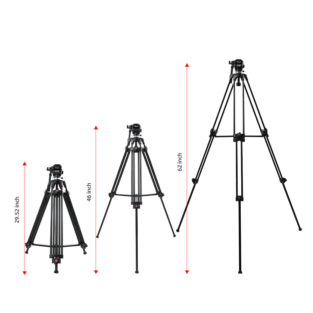 GVM-S160 Tripod for Hydraulic Fluid head
