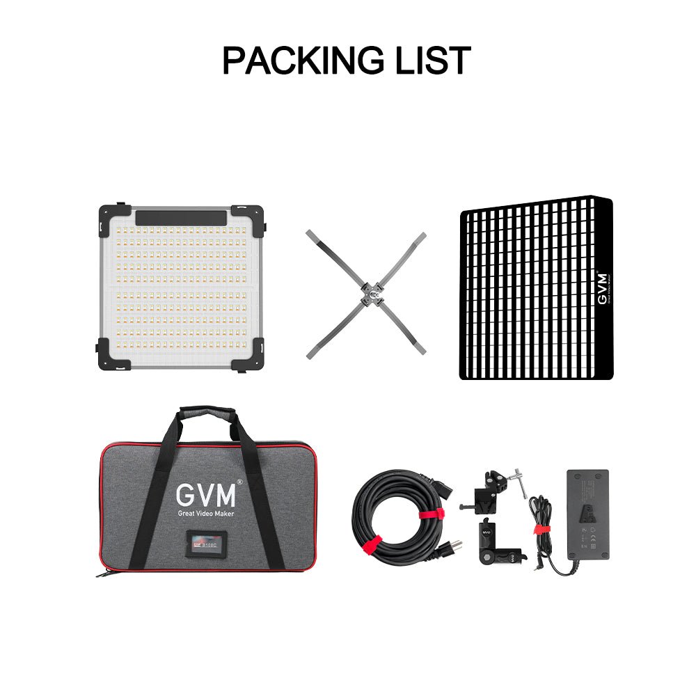 GVM B100C 100W RGB&Bi-Color Flexible LED Light - GVM