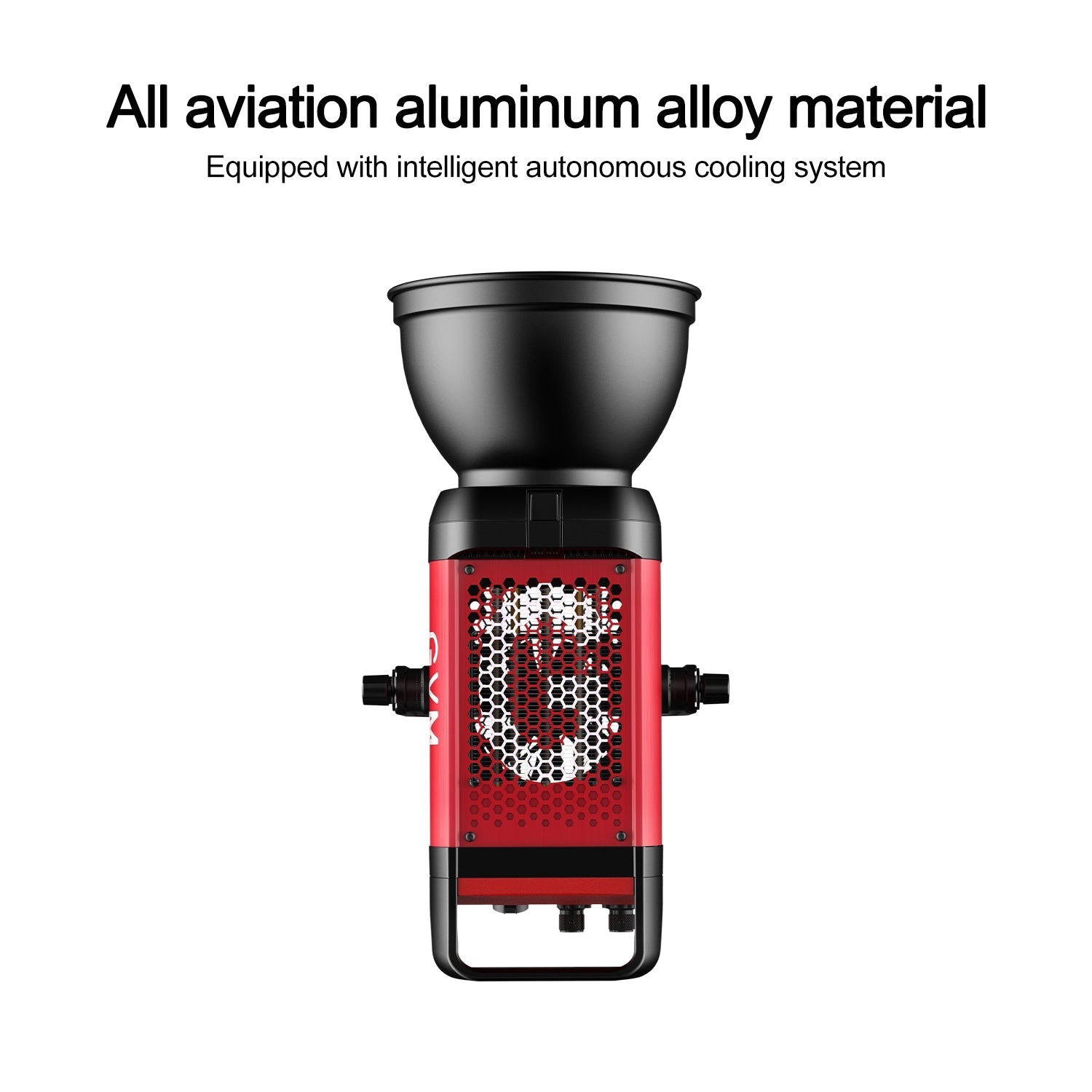 GVM PRO - SD300B 300W Bi - Color Monolight V - mount Mesh Bluetooth(Includes Free: GVM - YG60SP) - GVM