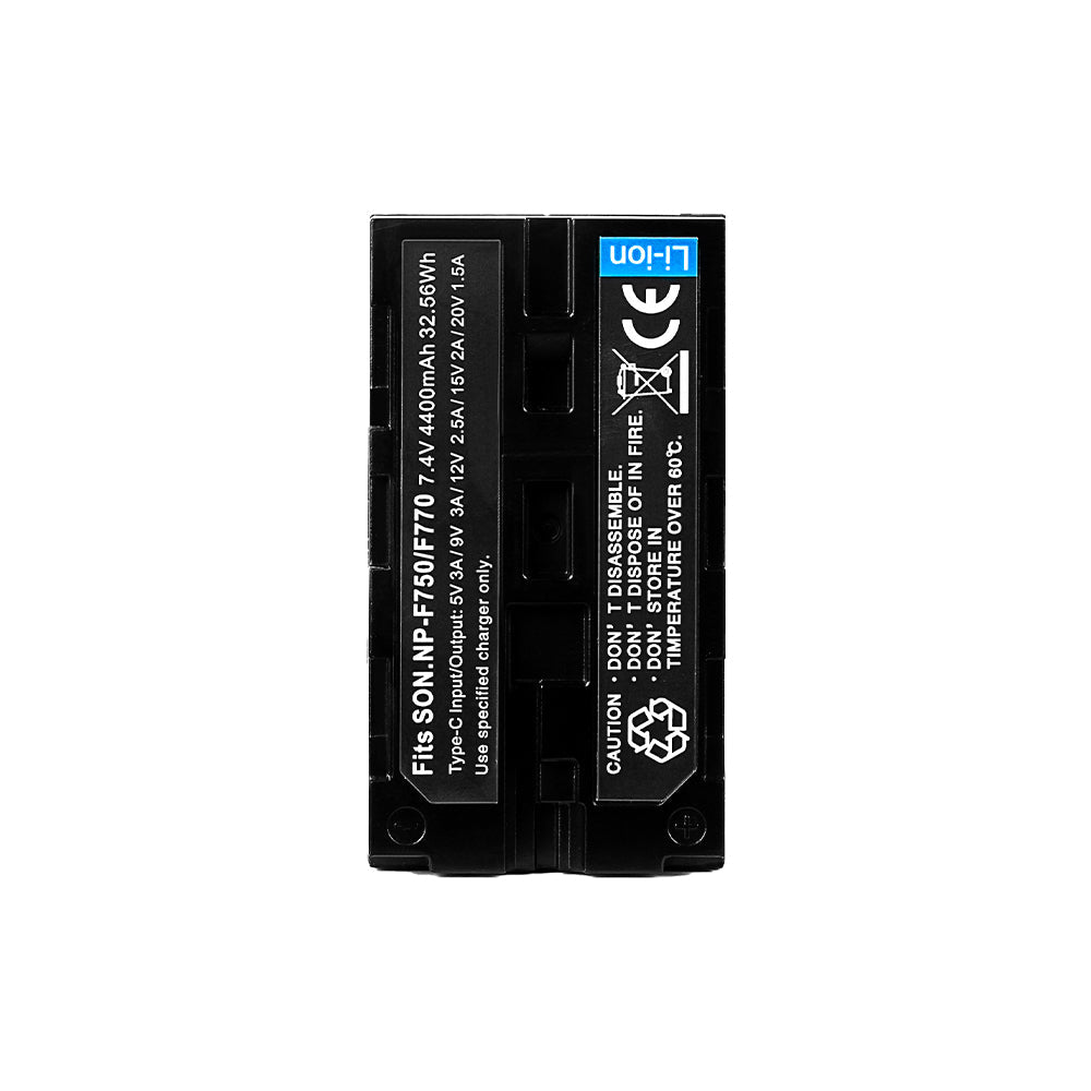 Non - decoding Pocket Light Battery Set For PL60B/PL60C - GVM