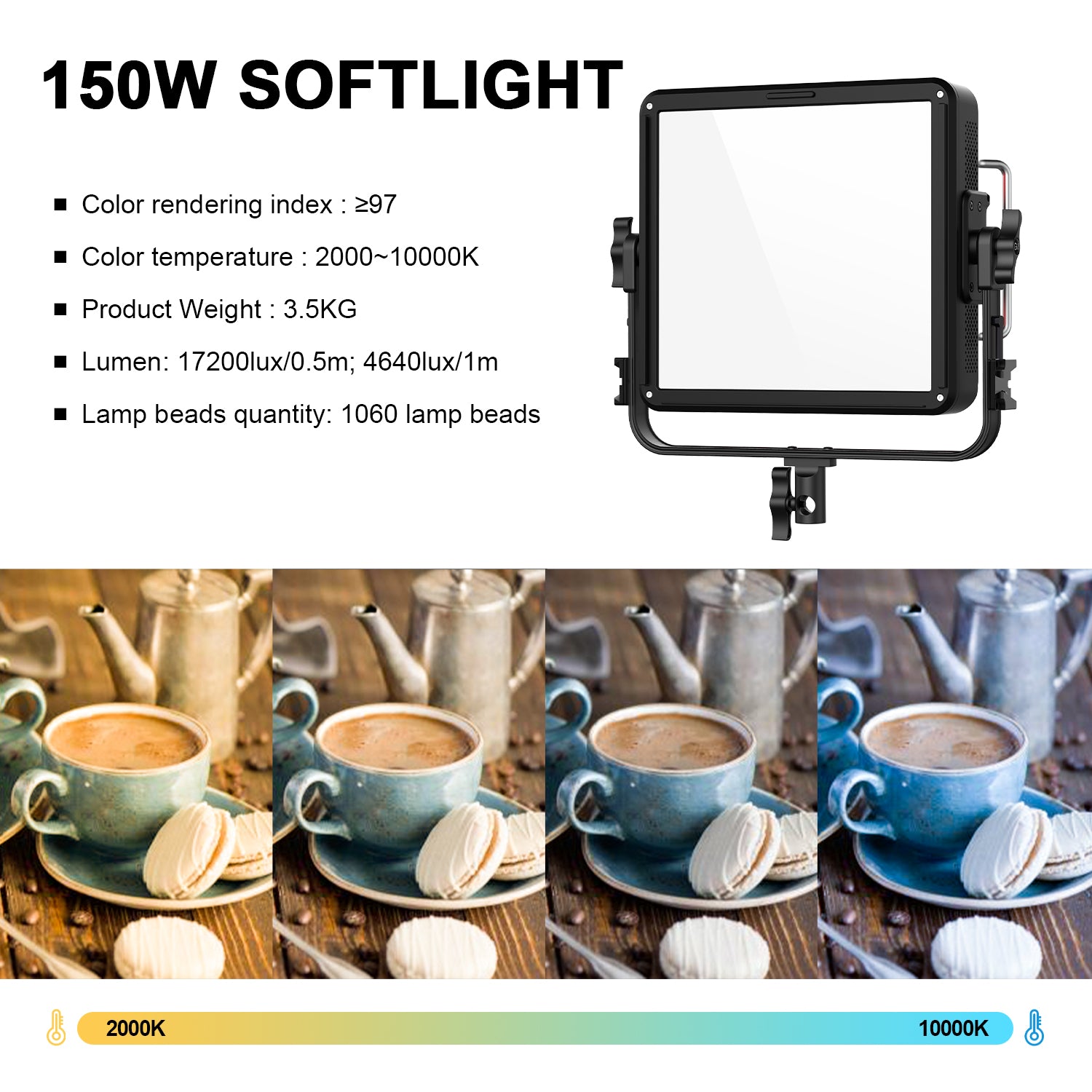 GVM YU150R PRO Led Video Lights Panel Rgb And Bi-Color Studio Light - GVMLED