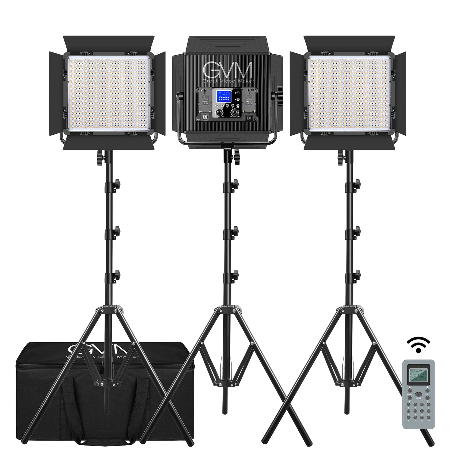 GVM-672S 40W High Beam High Brightness Bi-Color LED VIdeo Soft Light - GVMLED