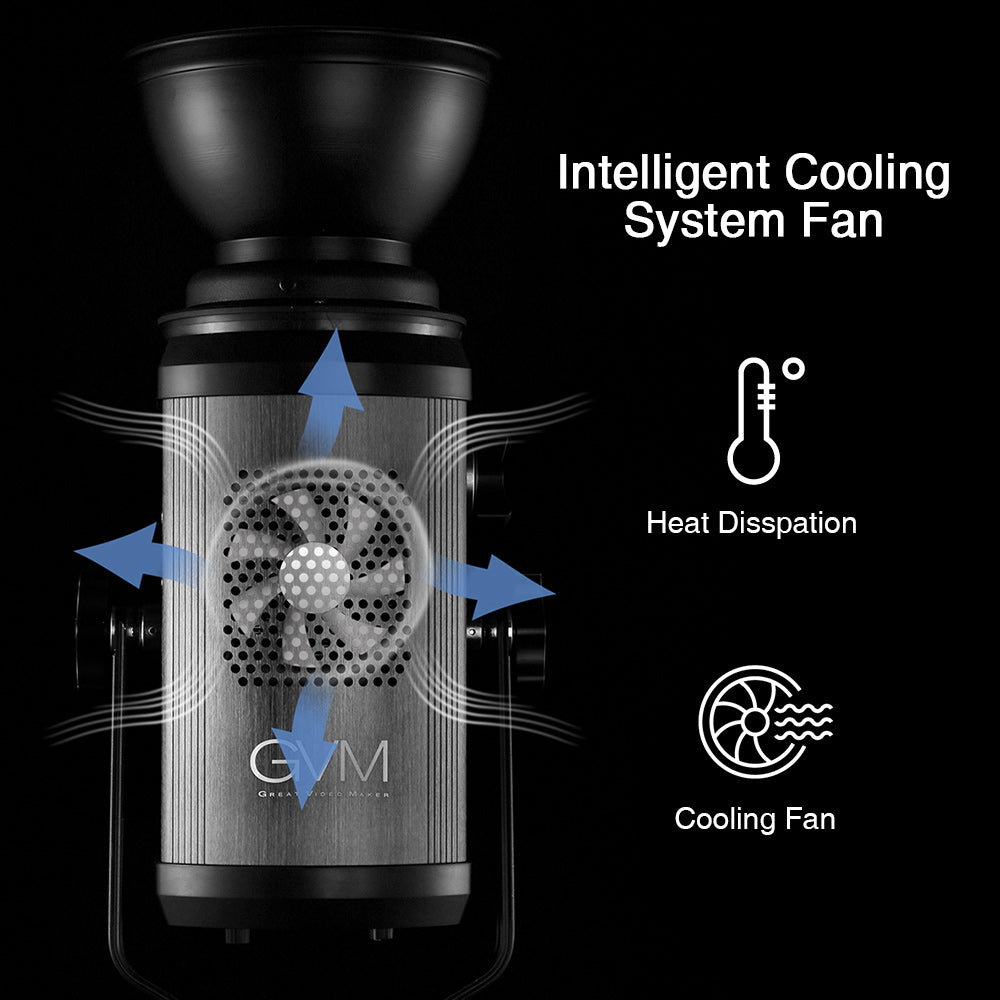 GVM 150s 150W High Power LED RGB & Bi-Color Spotlight (BOGO) - GVMLED
