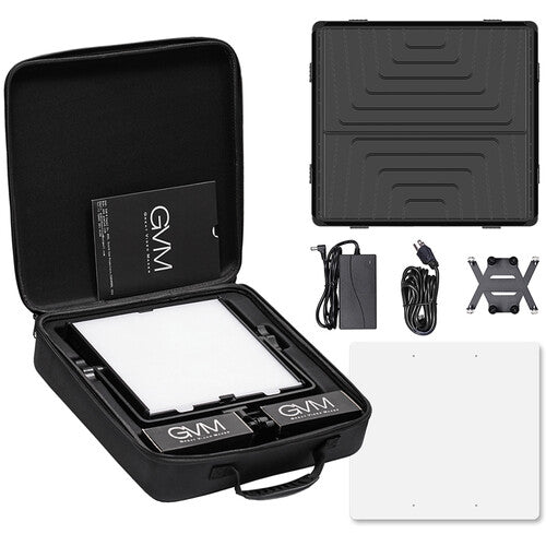 GVM 50RS RGB LED Light Panel (BOGO) - GVMLED