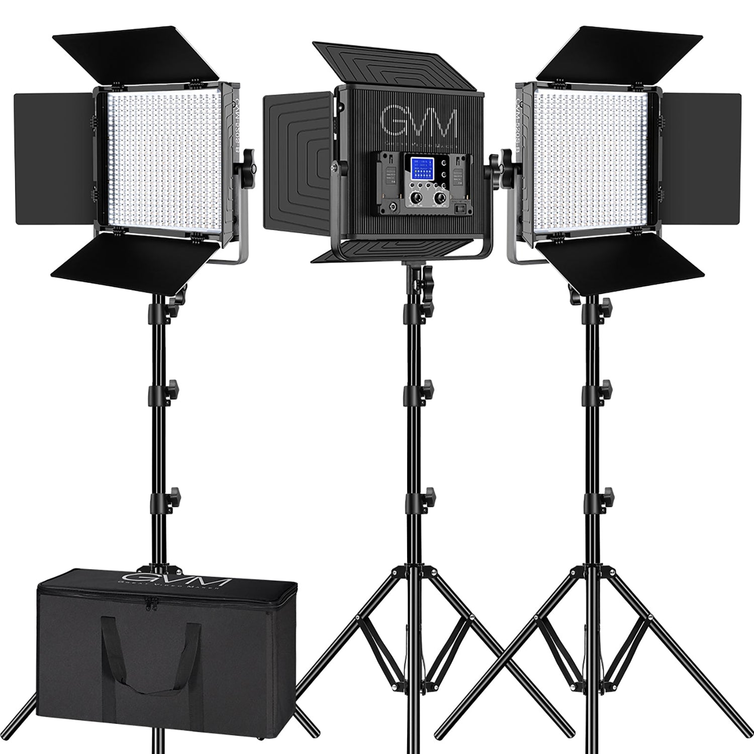 GVM-520S 30W High Beam High Brightness Bi-Color LED VIdeo Soft Light - GVMLED