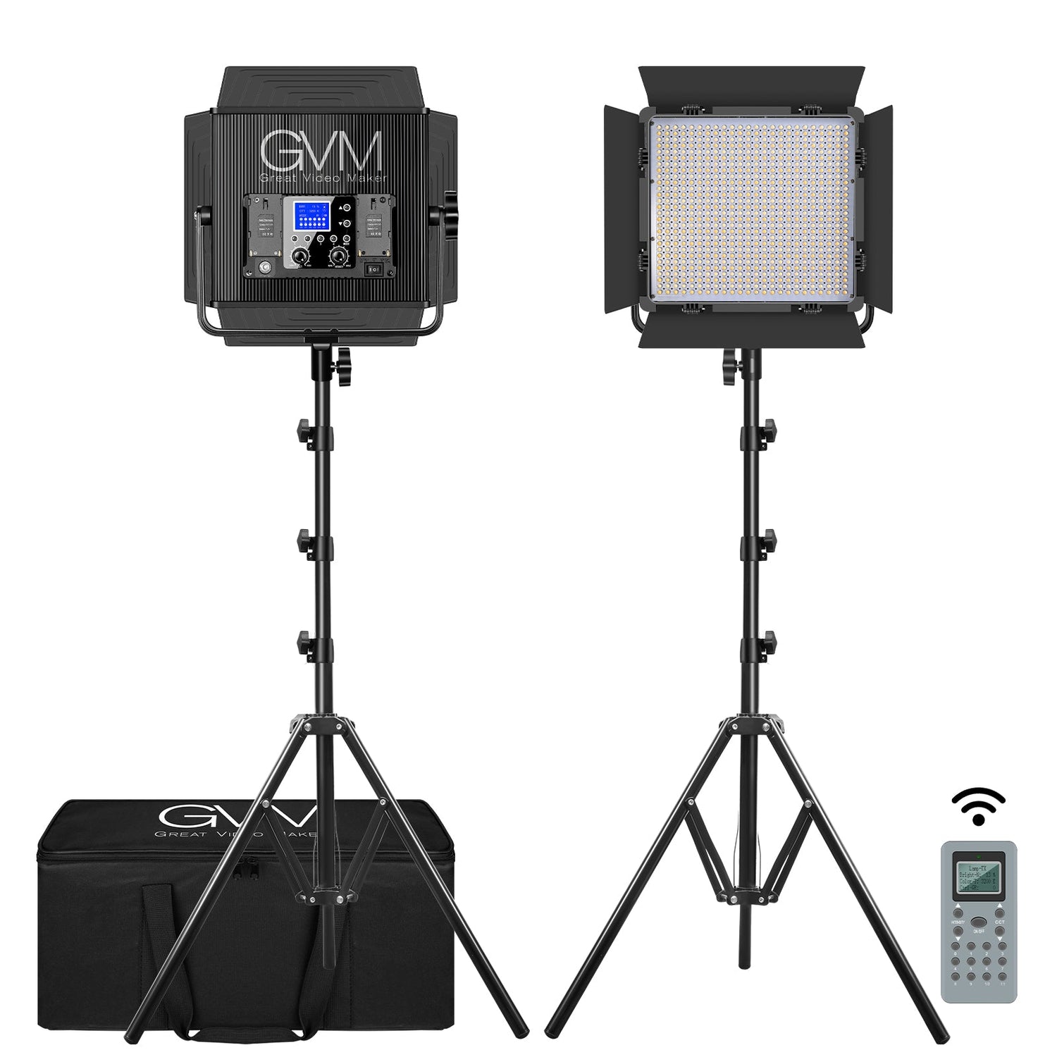 GVM-520S 30W High Beam High Brightness Bi-Color LED VIdeo Soft Light - GVMLED