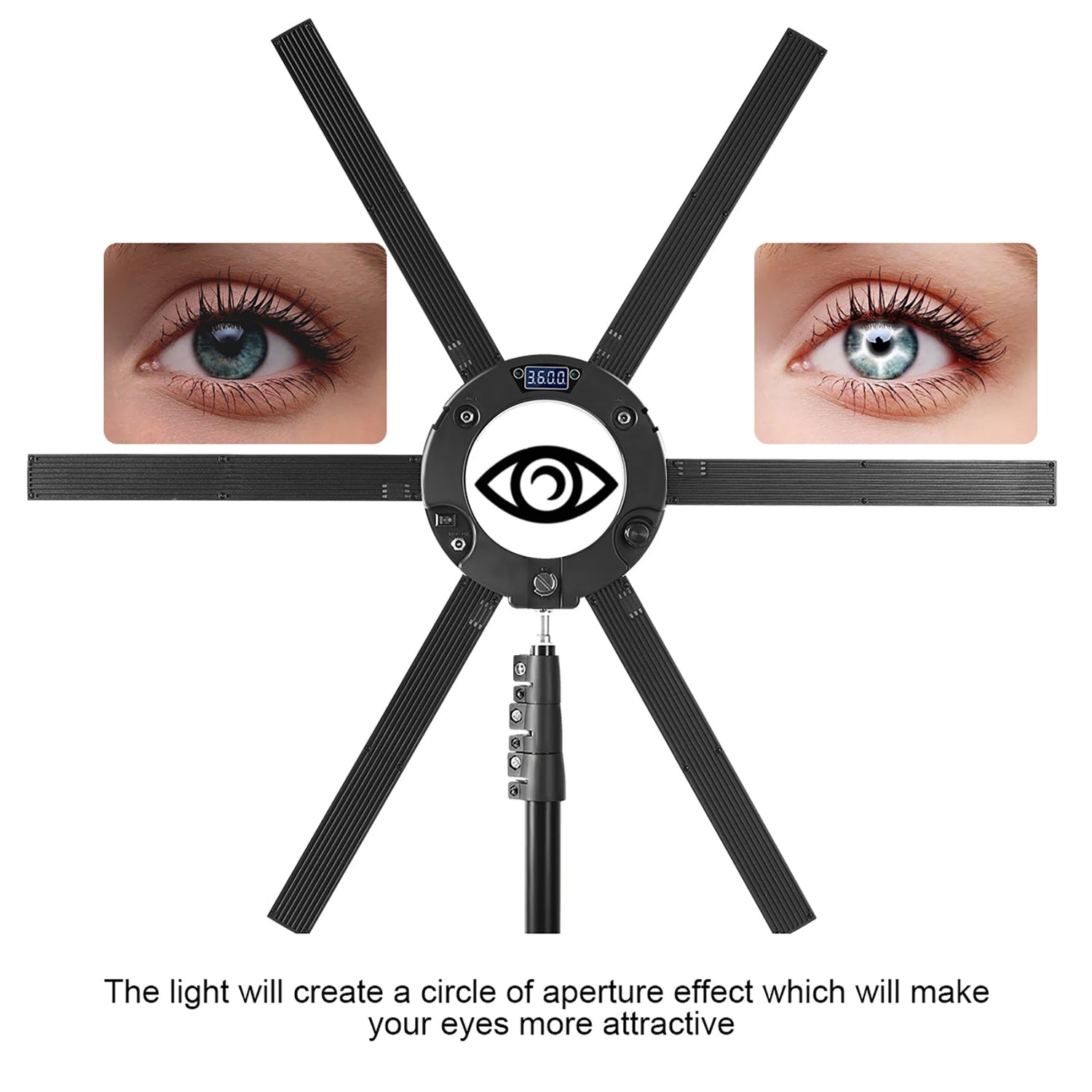 GVM-60W High Power Bi-Color LED Ring Light Kit - GVMLED