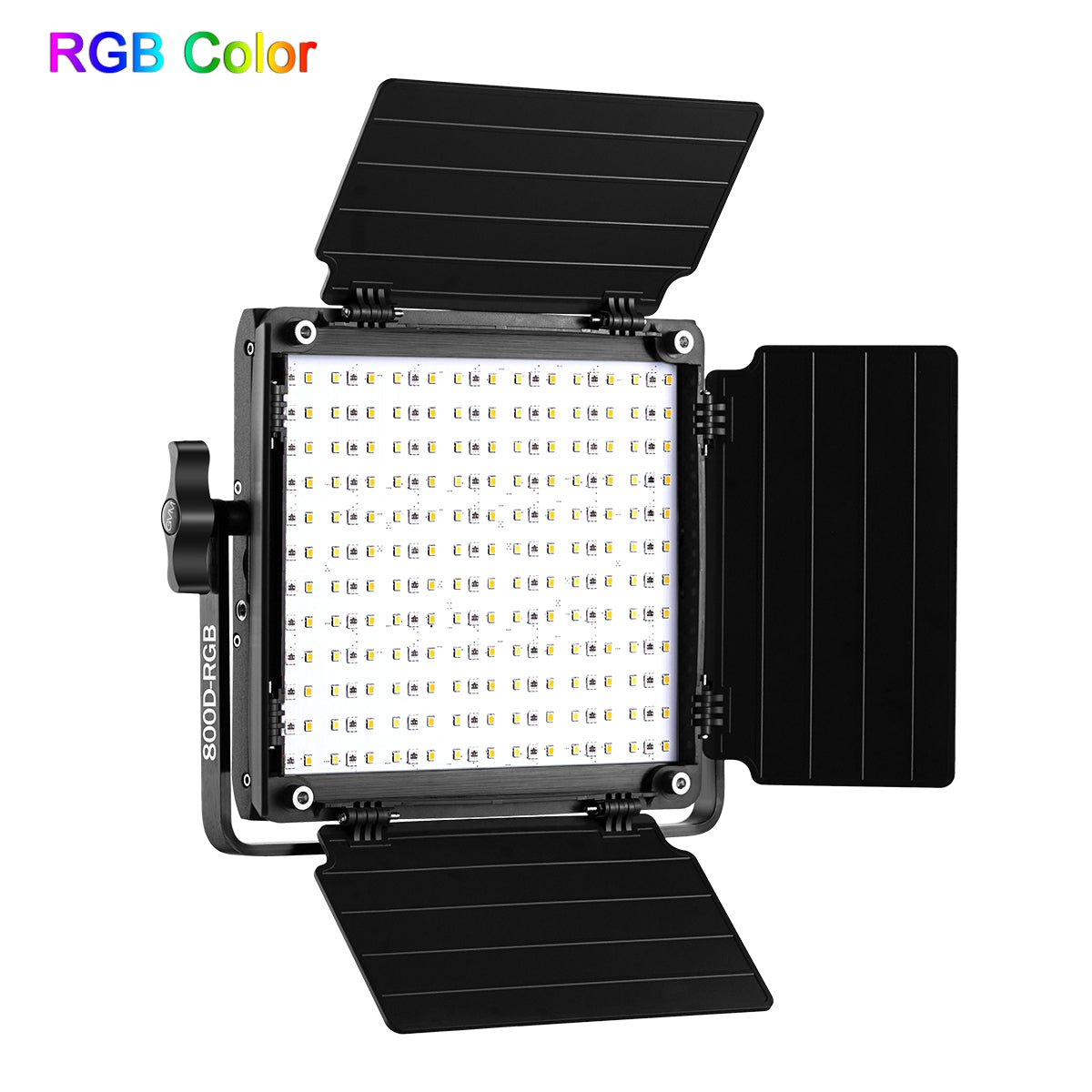 GVM-800D 40W Powerful Bi-color and RGB Video Panel Light Kit - GVMLED