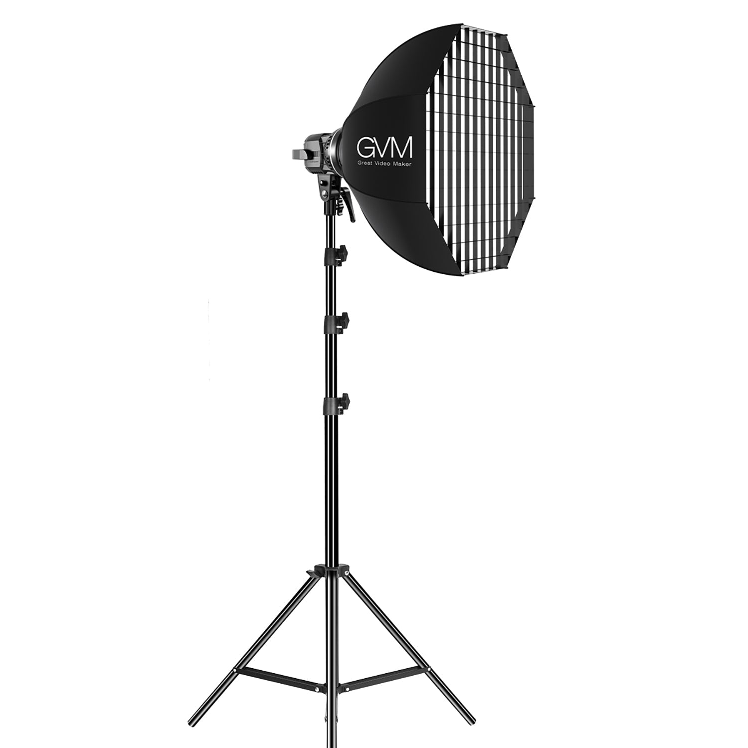 GVM 80W LED Spotlight Daylight Kit with Softbox(BOGO)(add 2 lights to cart)