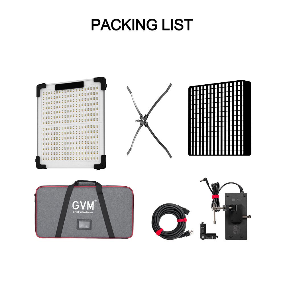 GVM B200C 200W RGB&Bi-Color Flexible LED Light - GVMLED