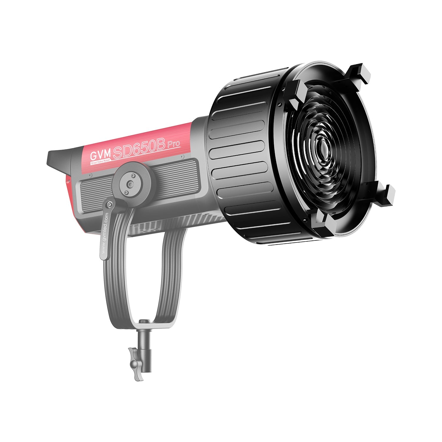 GVM F60 Fresnel Attachment for LED Light Spotlight(PROSD400B,PROSD500B,PROSD650B,SD600D,SD600S)(On Sale FEB.1) - GVMLED