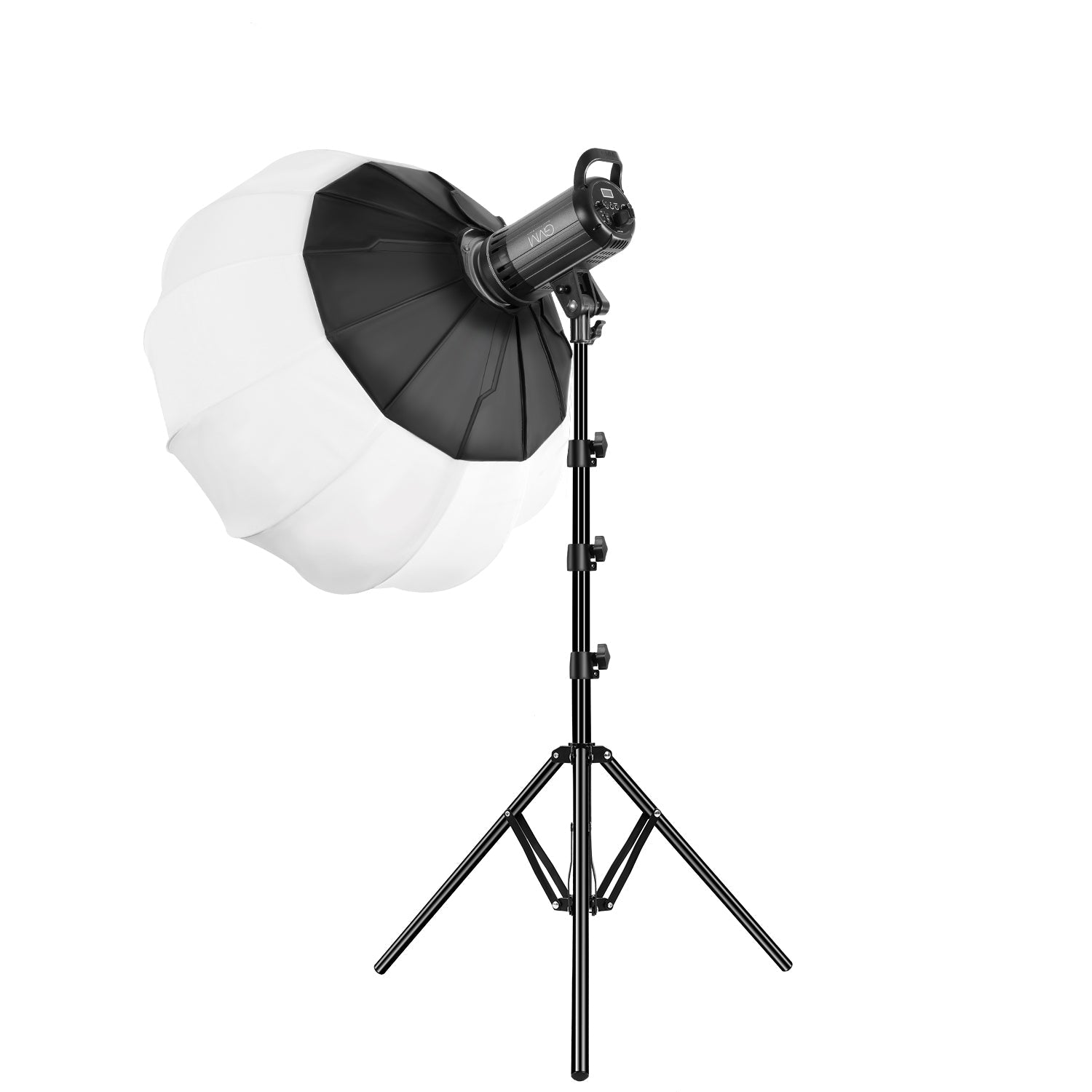 GVM-G100W 90W High Power LED Spotlight Bi-Color Studio Lighting Kit with Lantern Softbox - GVMLED