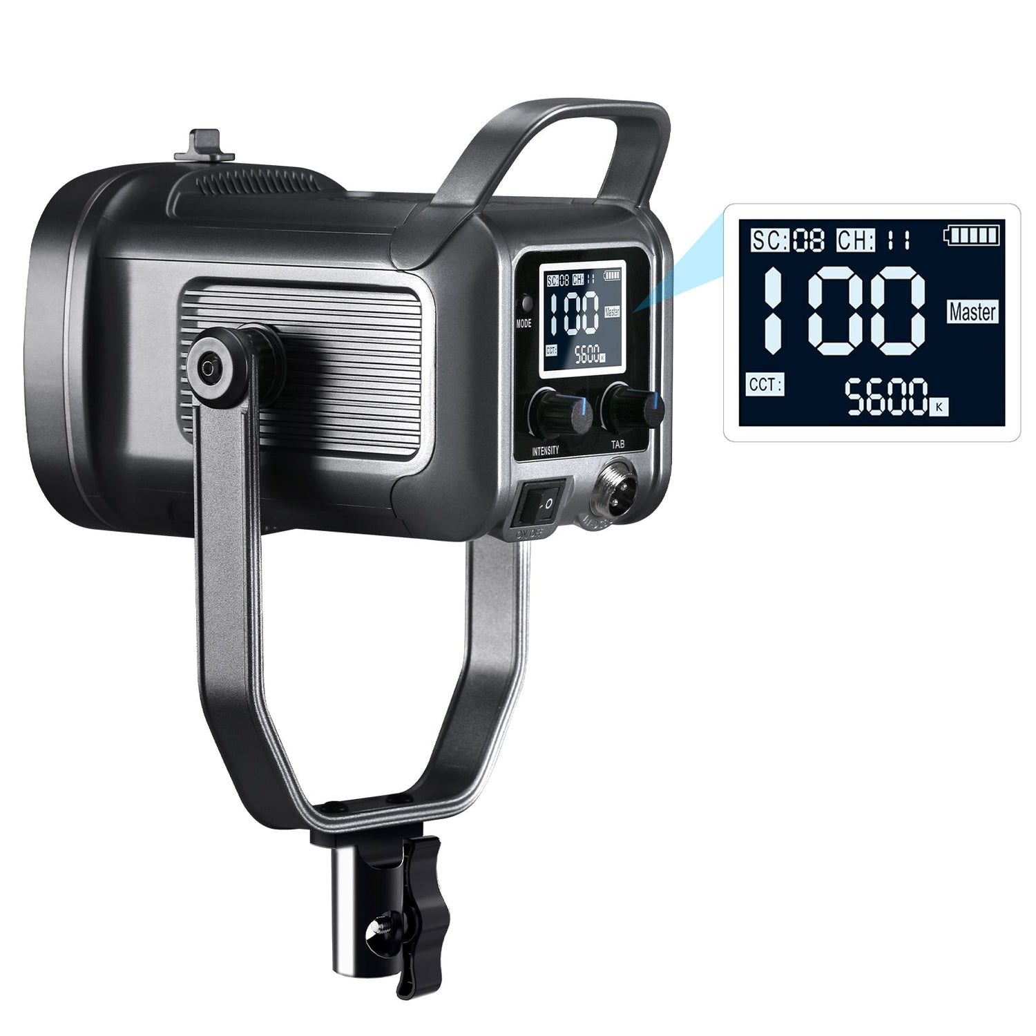 GVM PR150R 150W High Power LED Spotlight Bi-Color & RGB Studio Lighting Kit with Lantern Softbox - GVMLED