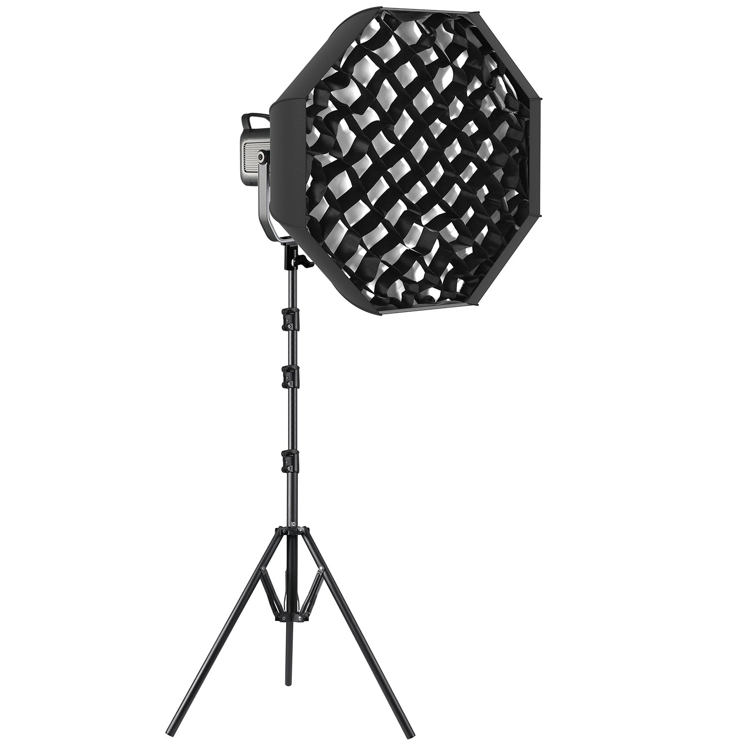 GVM PR150R 150W High Power LED Spotlight Bi-Color & RGB Studio Lighting Kit with Softbox - GVMLED