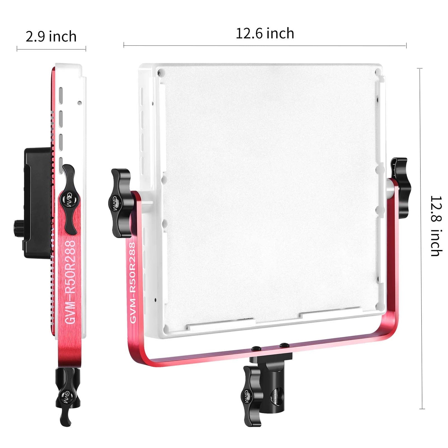 GVM R50R288 50W High Power Soft Light Bi-Color & RGB Video Light 2-Light-Kit - GVMLED