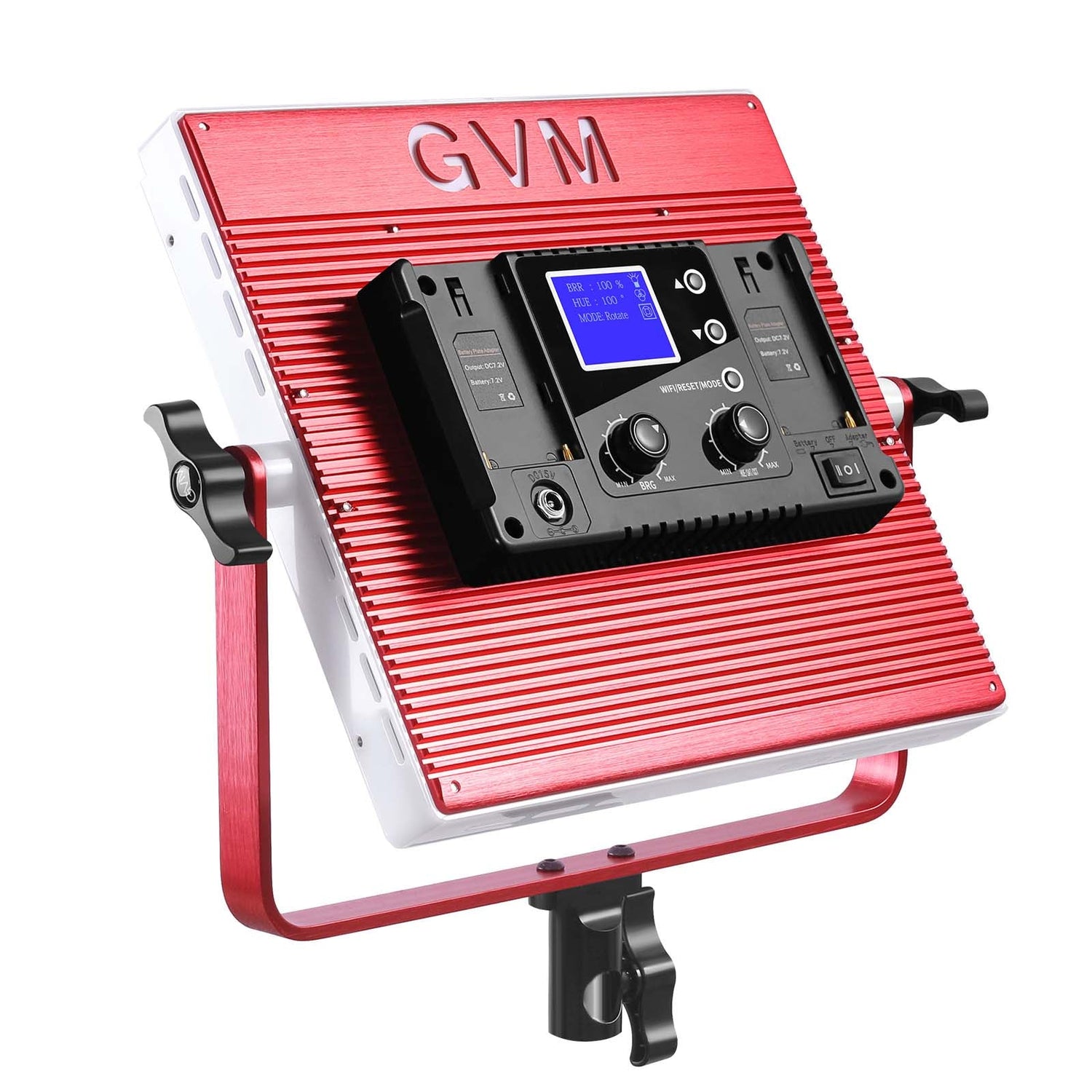 GVM R50R288 50W High Power Soft Light Bi-Color & RGB Video Light 2-Light-Kit - GVMLED