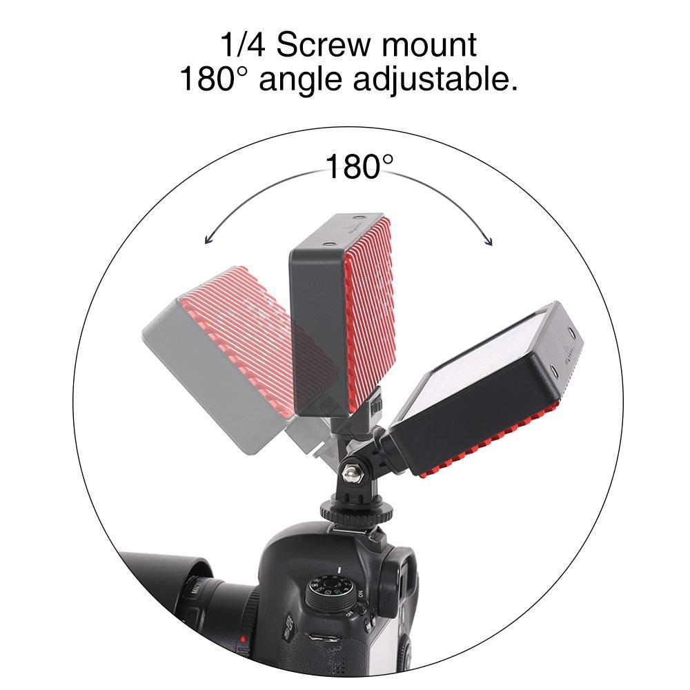 GVM 7S RGB LED On-Camera Video Light with Wi-Fi Control - GVMLED