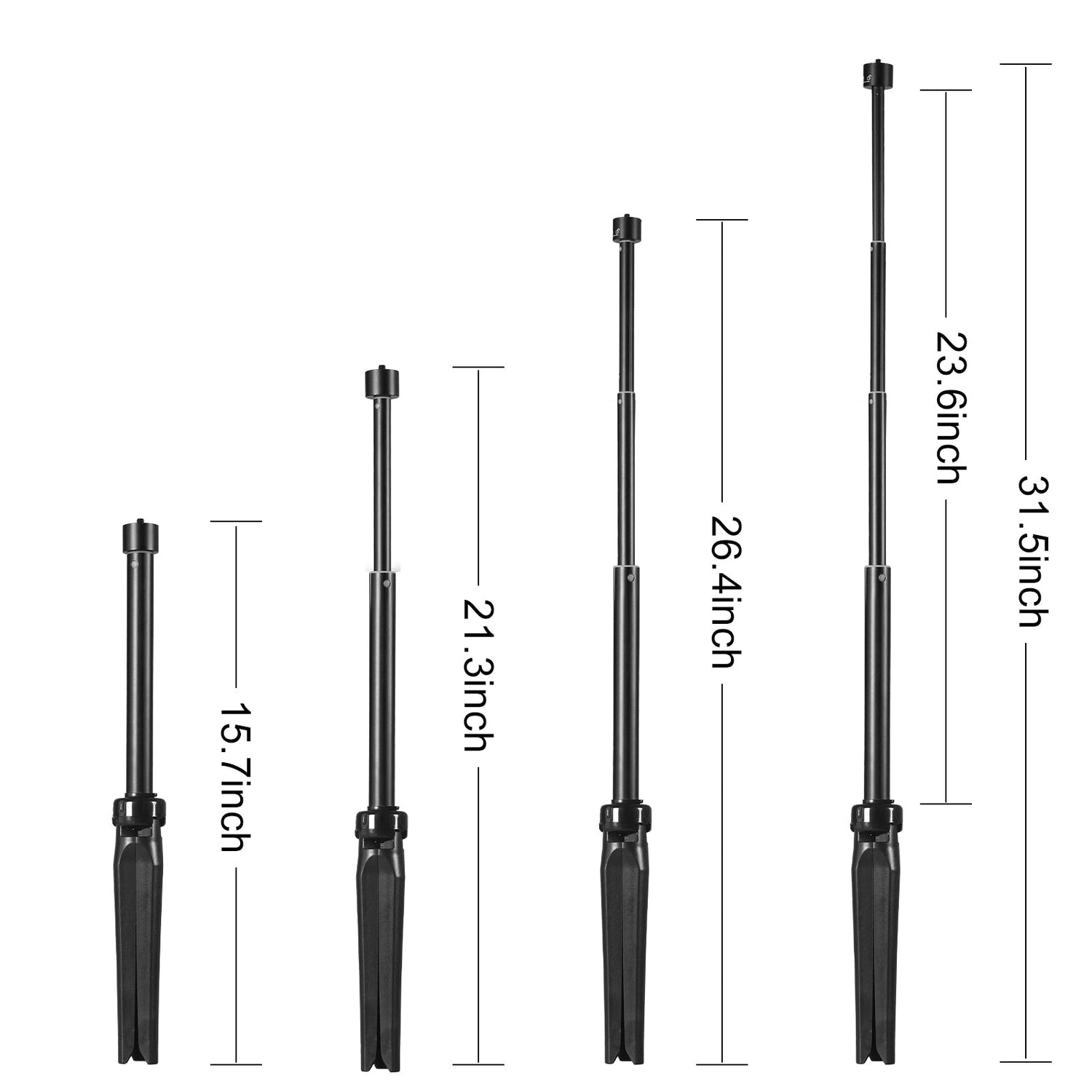 GVM-S20WB1L Dual-Light Set - Bi-Color Temperature On-Camera Lights - Adapter (9V/3A) 2m Cable Length - Desktop Stand - GVMLED