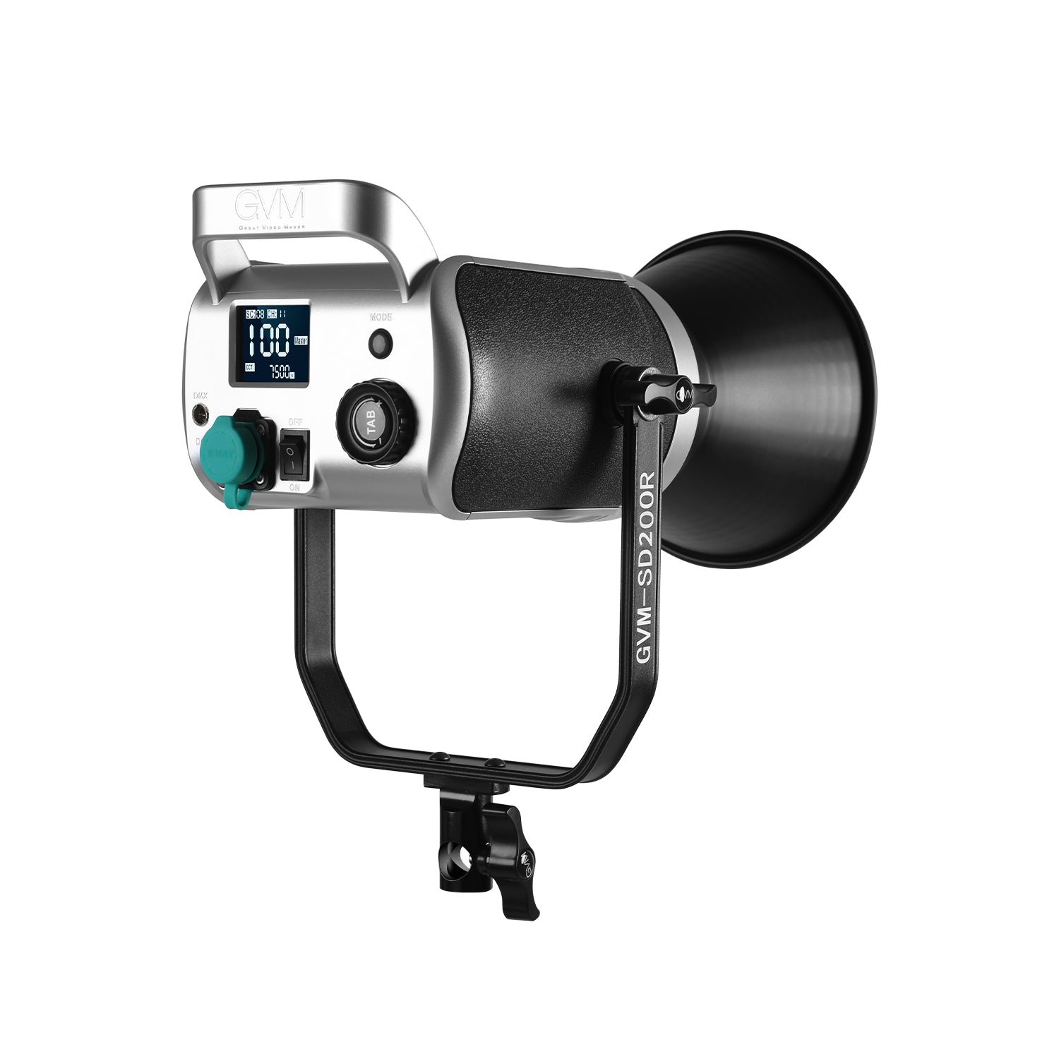 GVM SD200R RGB Bi-Color LED Video Light Monolight - GVMLED