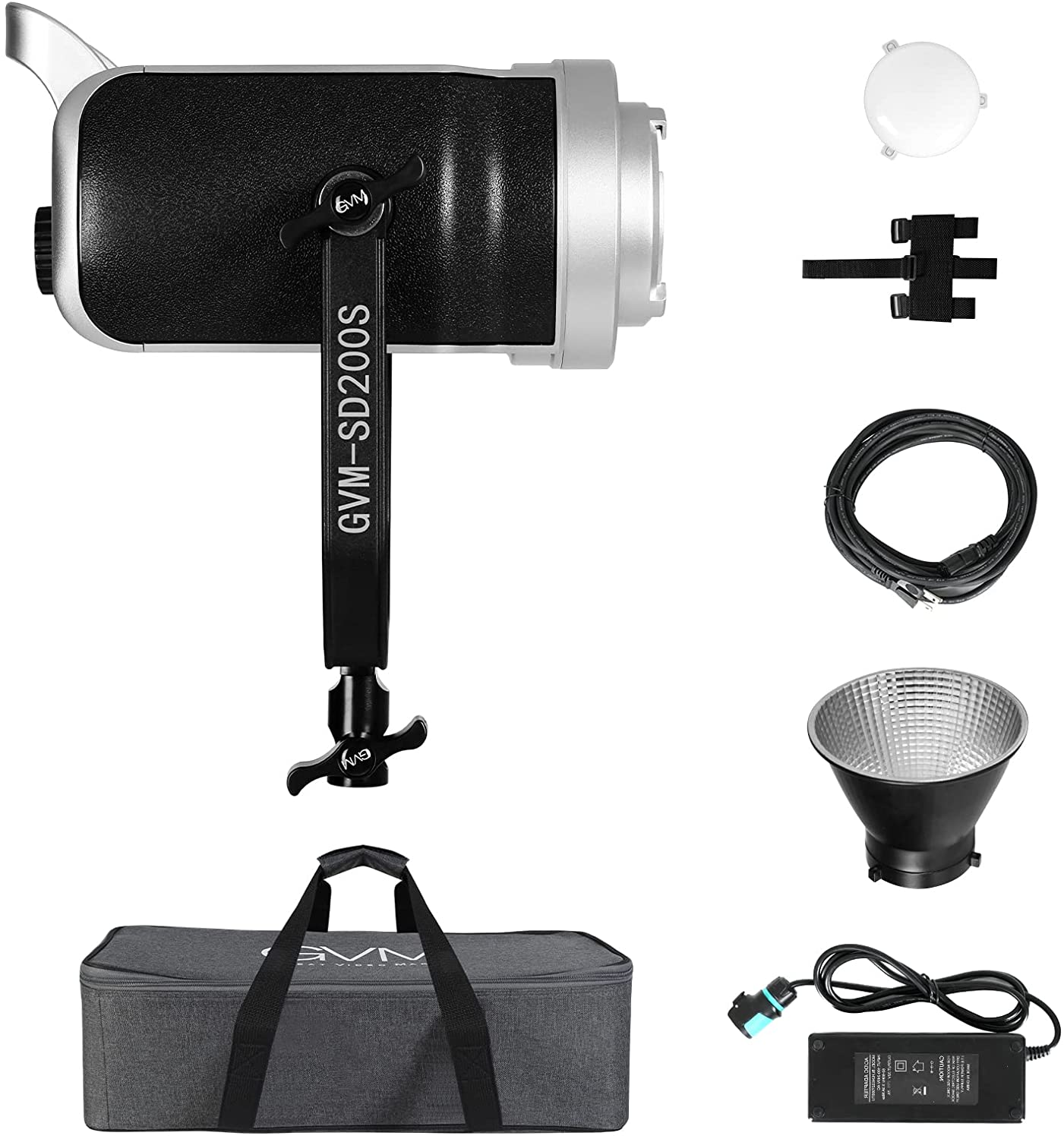 GVM SD200S 200W LED Video Light - GVMLED