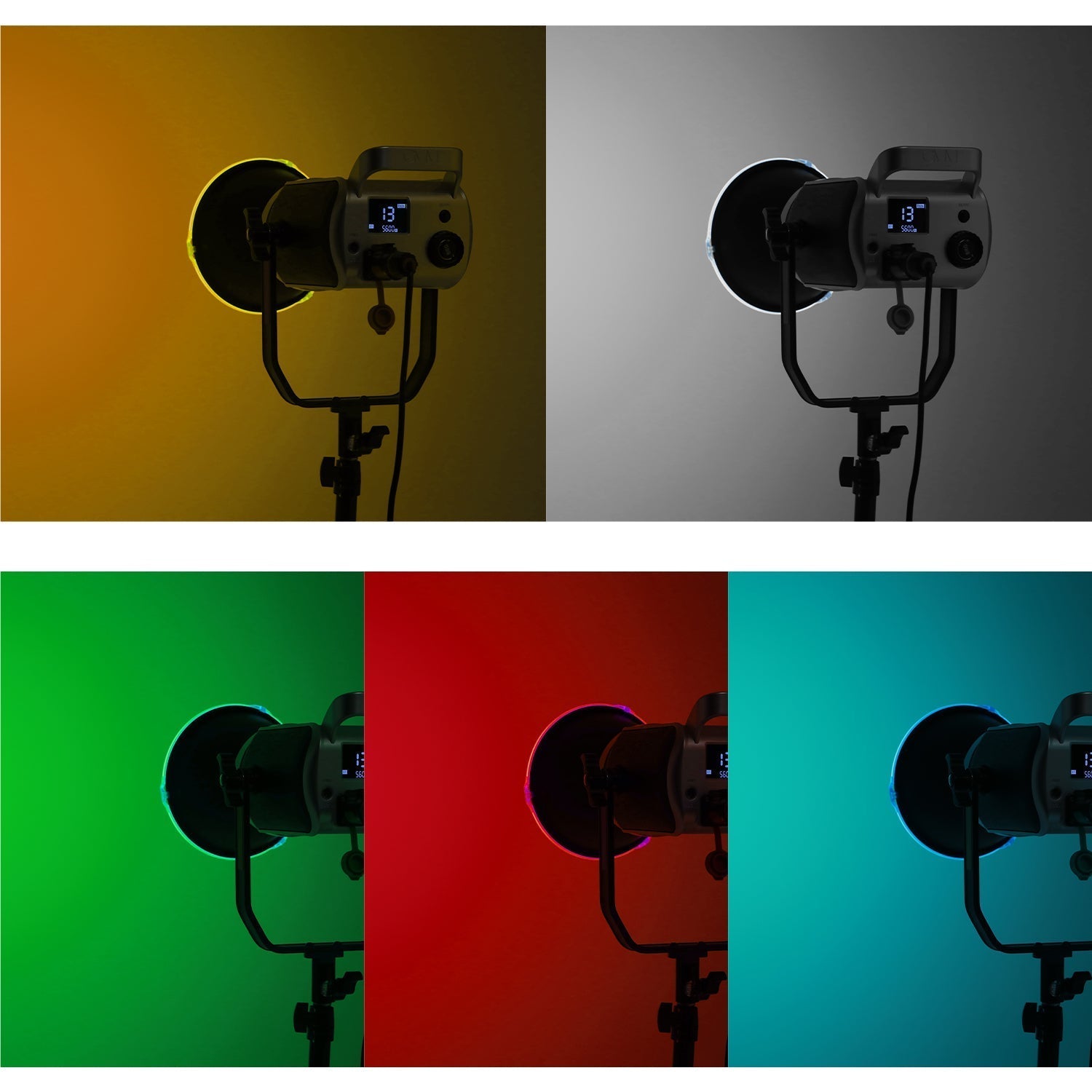 GVM-SD300S 300WDaylight High Power LED Spotlight Daylight Kit (BOGO) - GVMLED