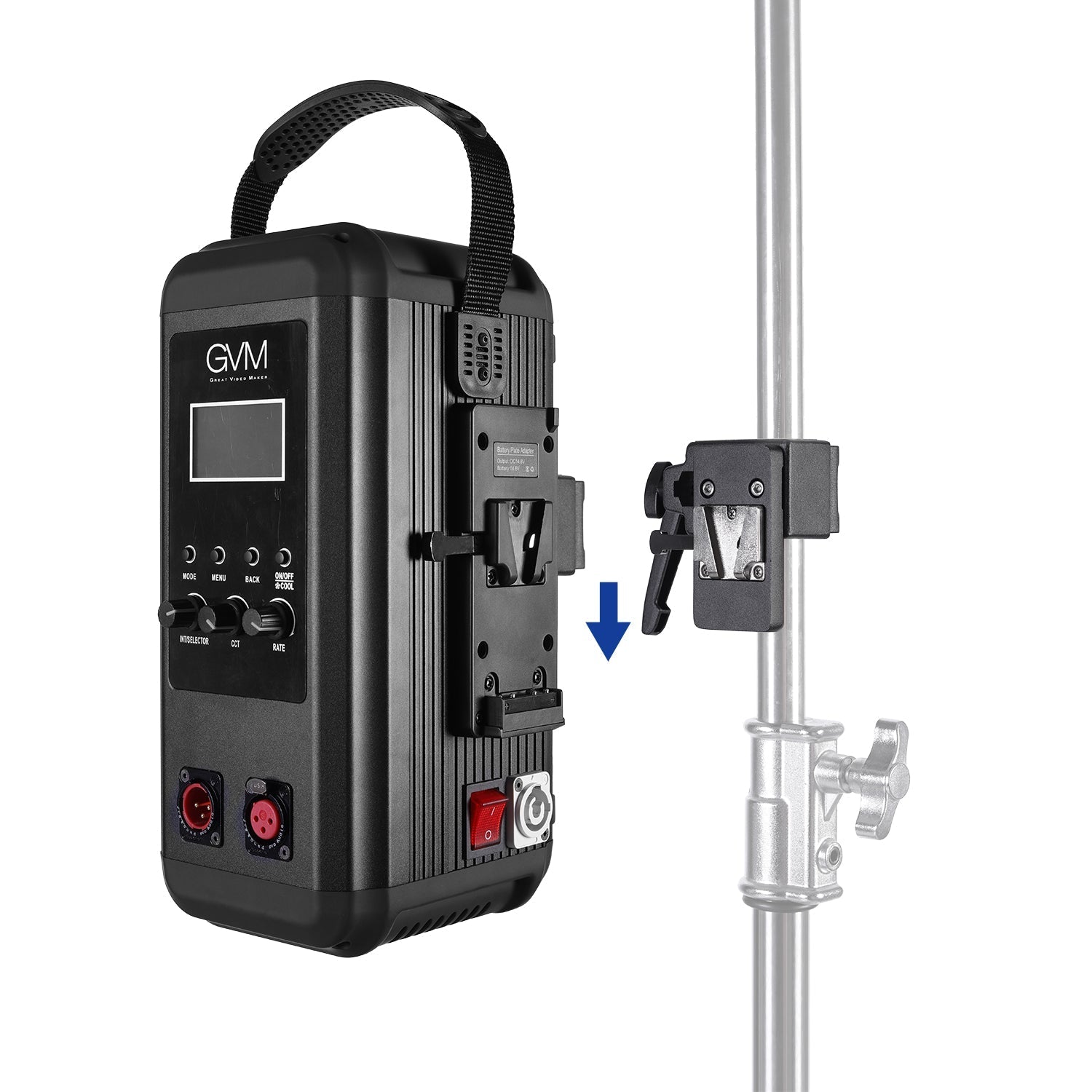 GVM SD600D 600W Bi-Color LED Video Light 3 kits - GVMLED