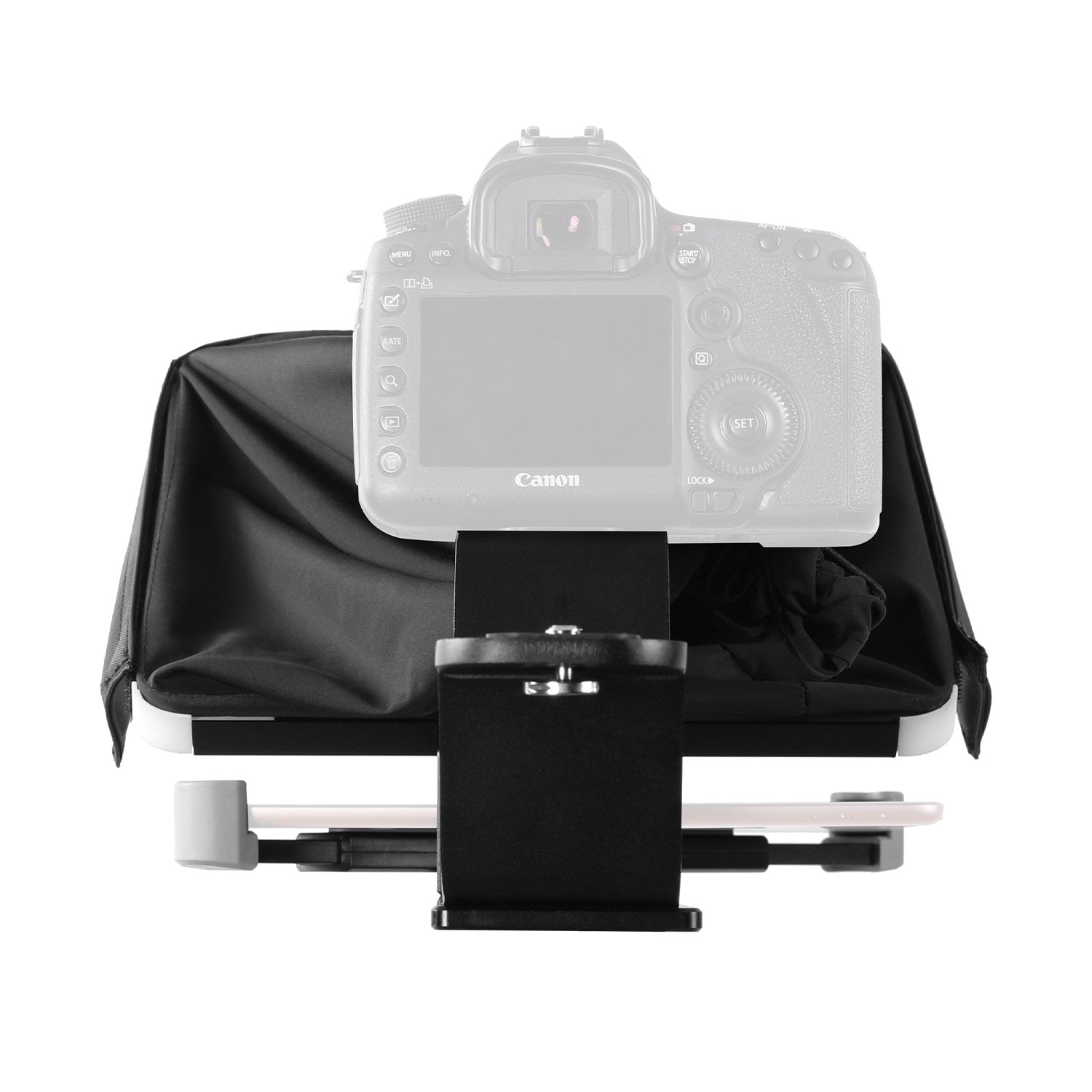 GVM TQ-M Teleprompter for iPad Tablet & Smartphone with Bluetooth APP Control - GVMLED