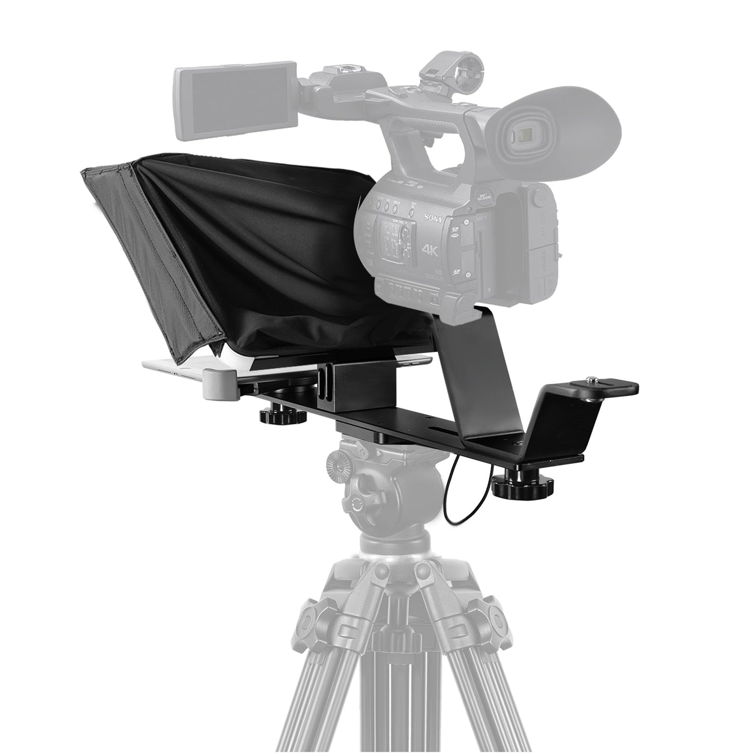 GVM TQ-M Teleprompter for iPad Tablet & Smartphone with Bluetooth APP Control - GVMLED