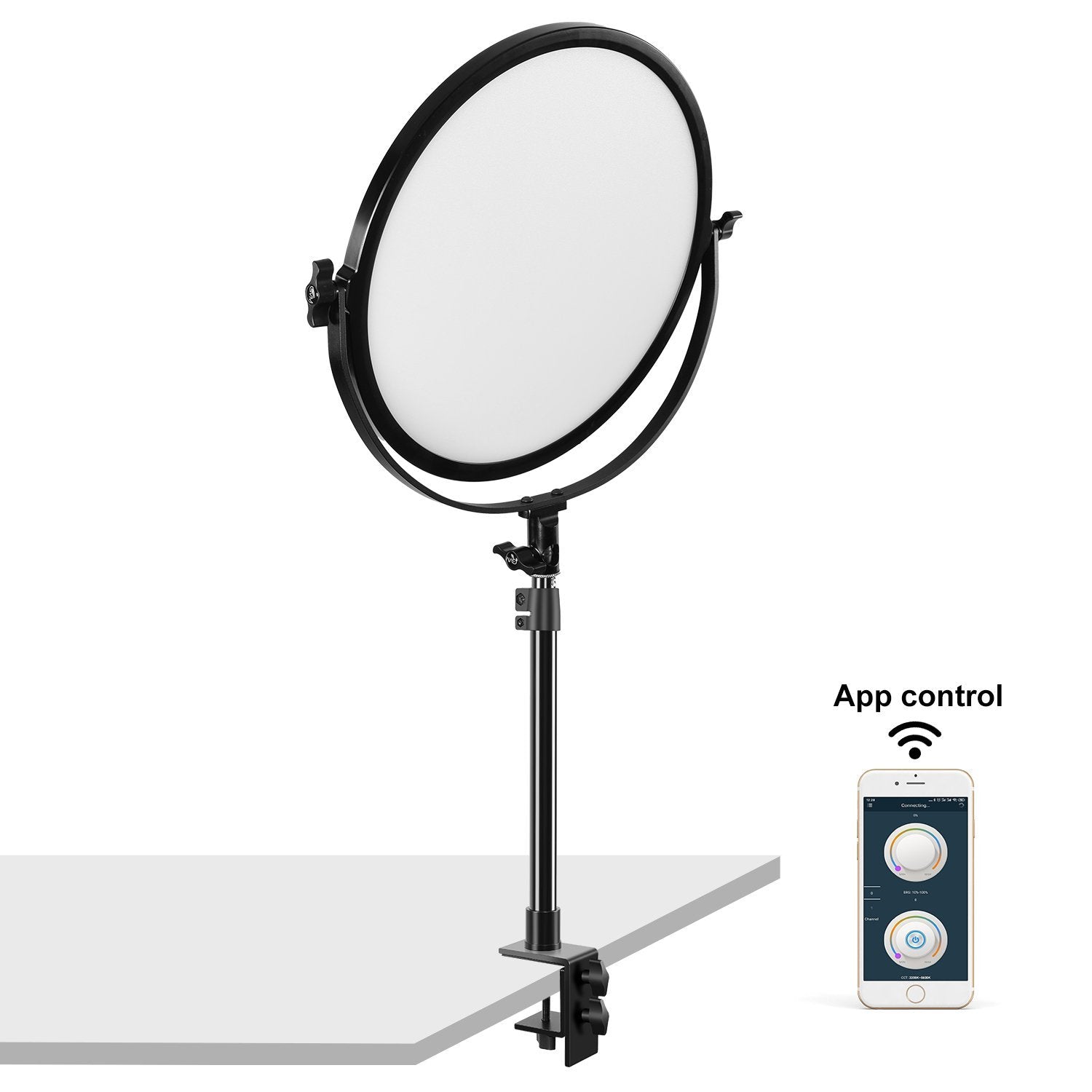 GVM Y60D256 Bi-Color LED Video Edge Light (15