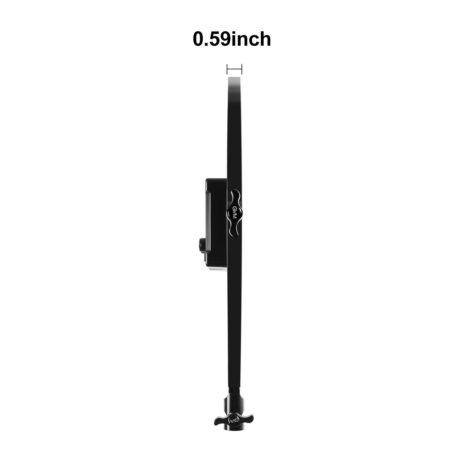 GVM Y60D256 Bi-Color LED Video Edge Light (15