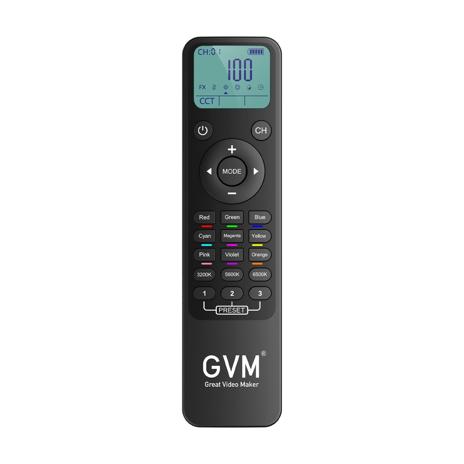 GVM YK22 Remote Control For Panel Light And Monolight(Shipping on NOV 30th) - GVMLED
