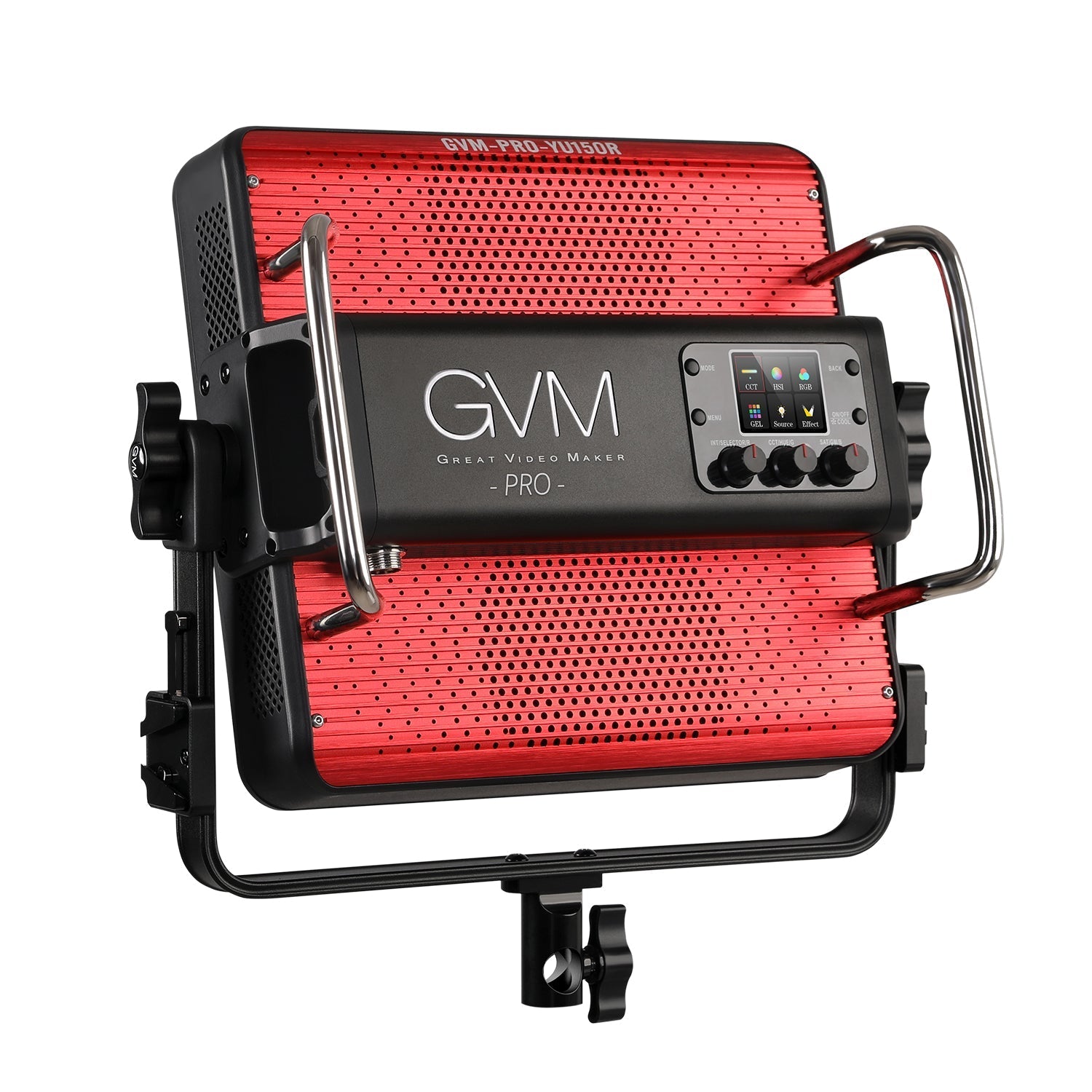 GVM YU150R PRO LED Video Light Board RGB & Bi-Color Studio Light 3 Kits - GVMLED