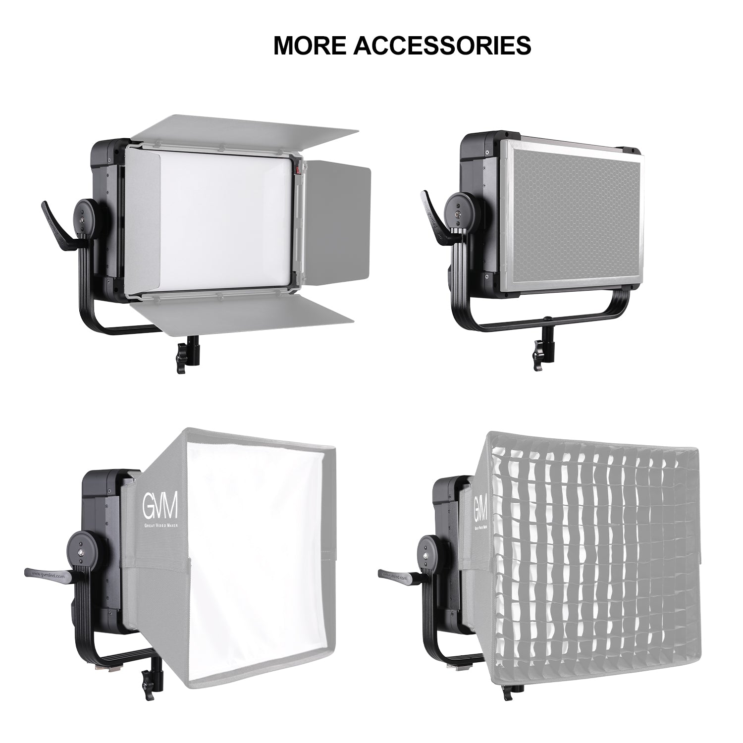 GVM YU200R Led Video Lights Panel Rgb And Bi-Color Studio Light - GVMLED