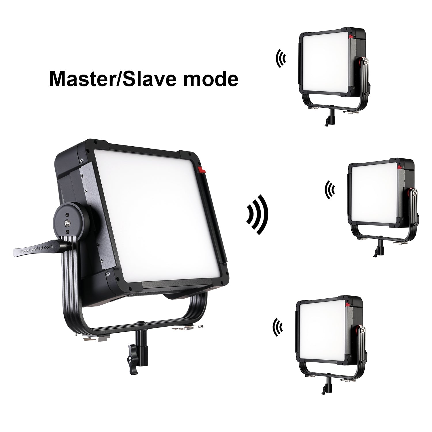 GVM YU200R Led Video Lights Panel Rgb And Bi-Color Studio Light - GVMLED