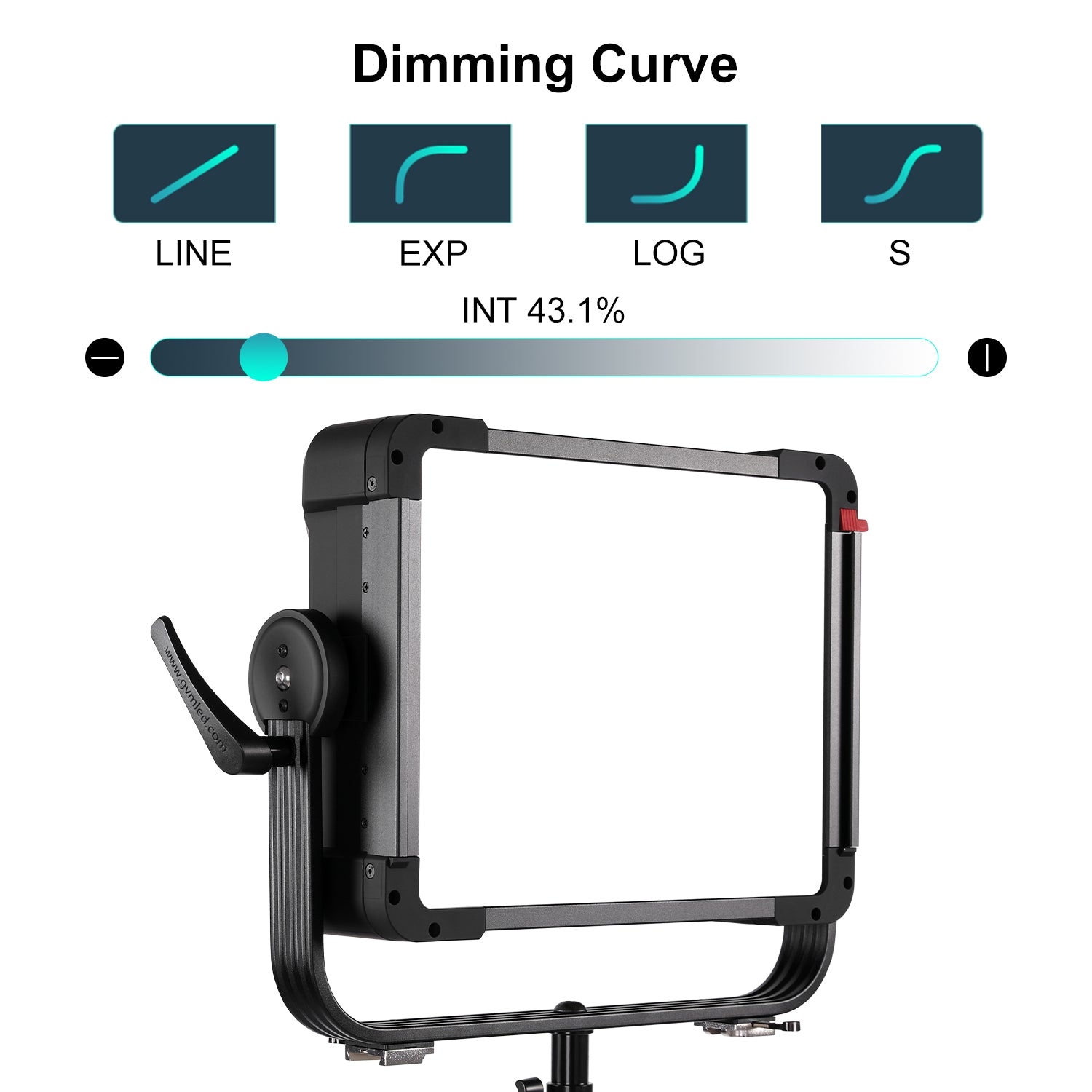 GVM YU200R Led Video Lights Panel Rgb And Bi-Color Studio Light - GVMLED