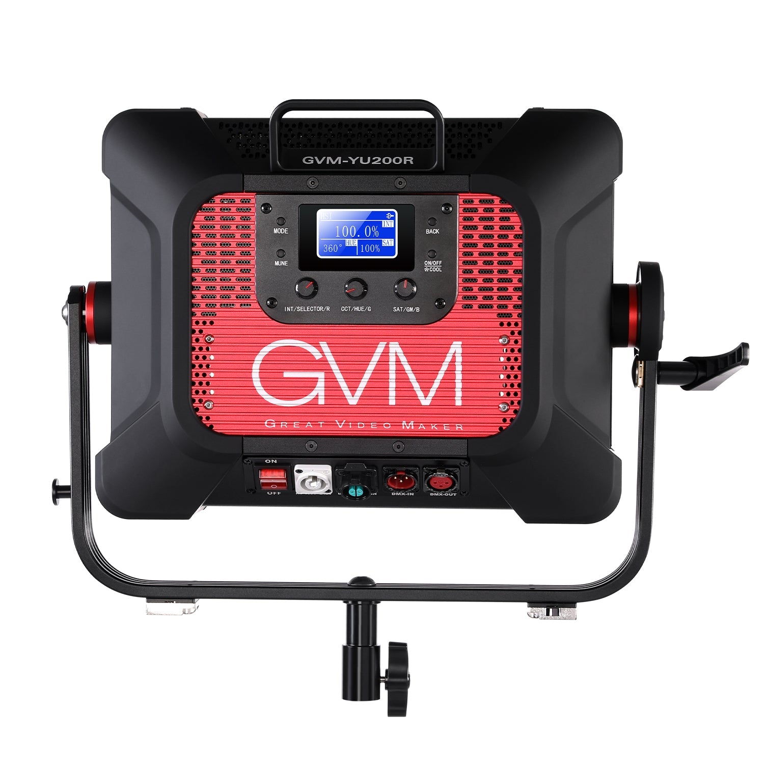 GVM YU200R Led Video Lights Panel Rgb And Bi-Color Studio Light - GVMLED