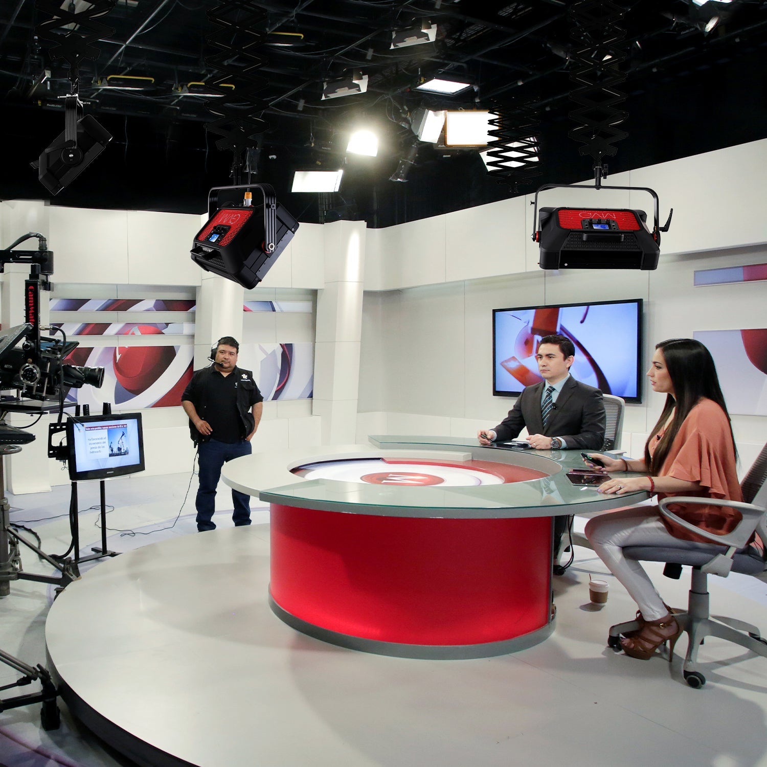 GVM YU300R Led Video Lights Panel Rgb And Bi-Color Studio Light - GVMLED