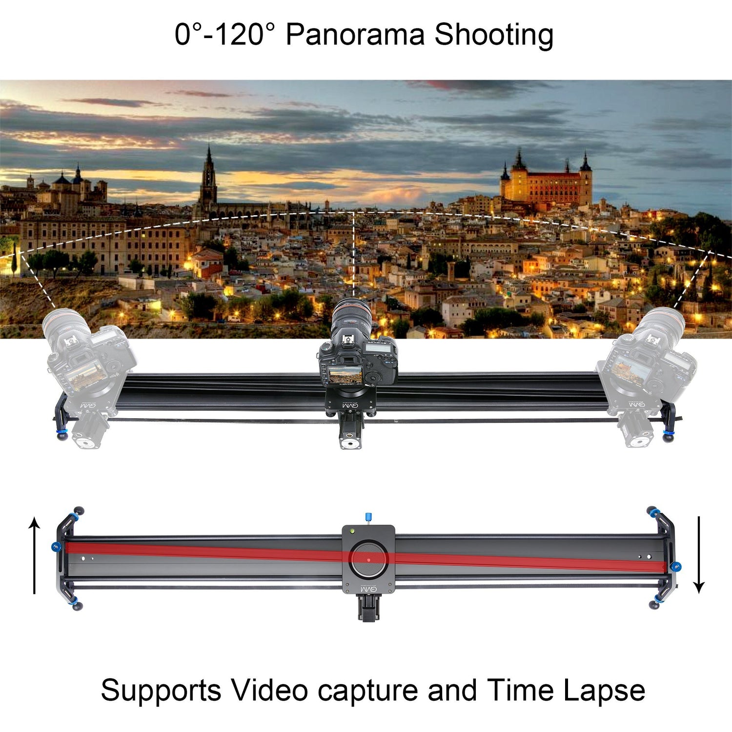 GVM GT-J120D Motorized Video Slider Review By Allied Productions - GVM
