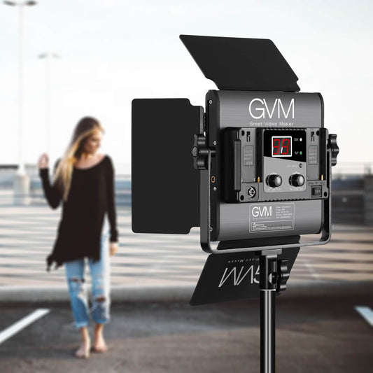 GVM 480LS B2L LED Lighting Kit Unboxing Video By Robert Hamm - JIAN CHENG TECHNOLOGY INC.