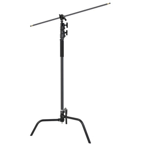 GVM C320 Turtle Base C-Stand & Grip Arm Kit (10.5', Black)