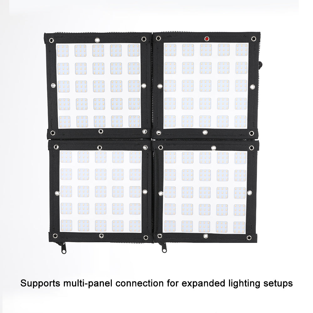Zip Tile Z100B 100W Bicolor can be spliced, portable, support USB-C firmware upgrade light